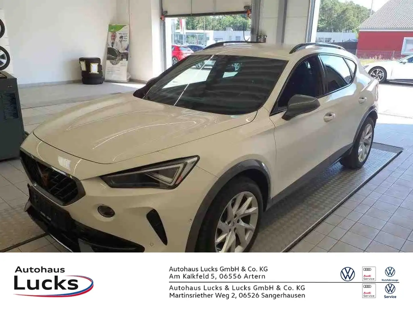 CUPRA Formentor 1,5 TSI Matrix Kamera Sound AHK Weiß - 1