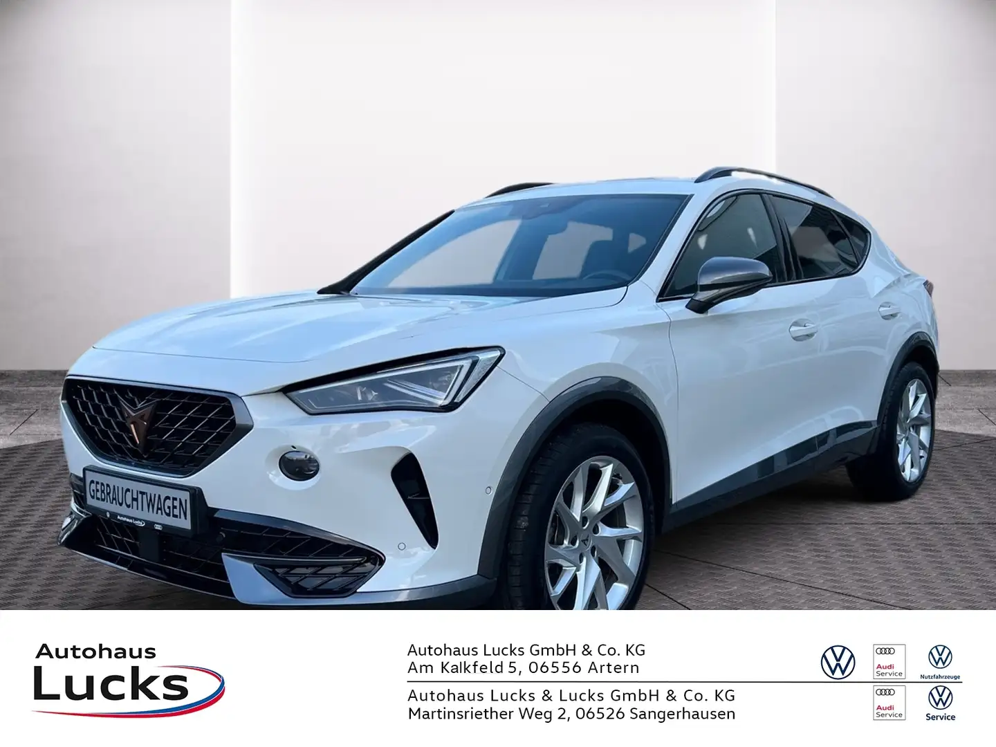 CUPRA Formentor 1,5 TSI Matrix Kamera Sound AHK Weiß - 1