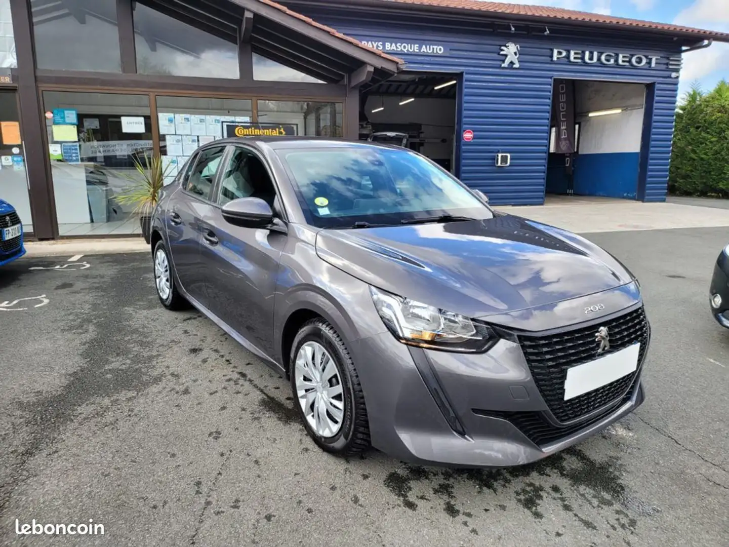 Peugeot 208 Affaire BlueHDi 100 PREMIUM TVA RECUPERABLE Gris - 1