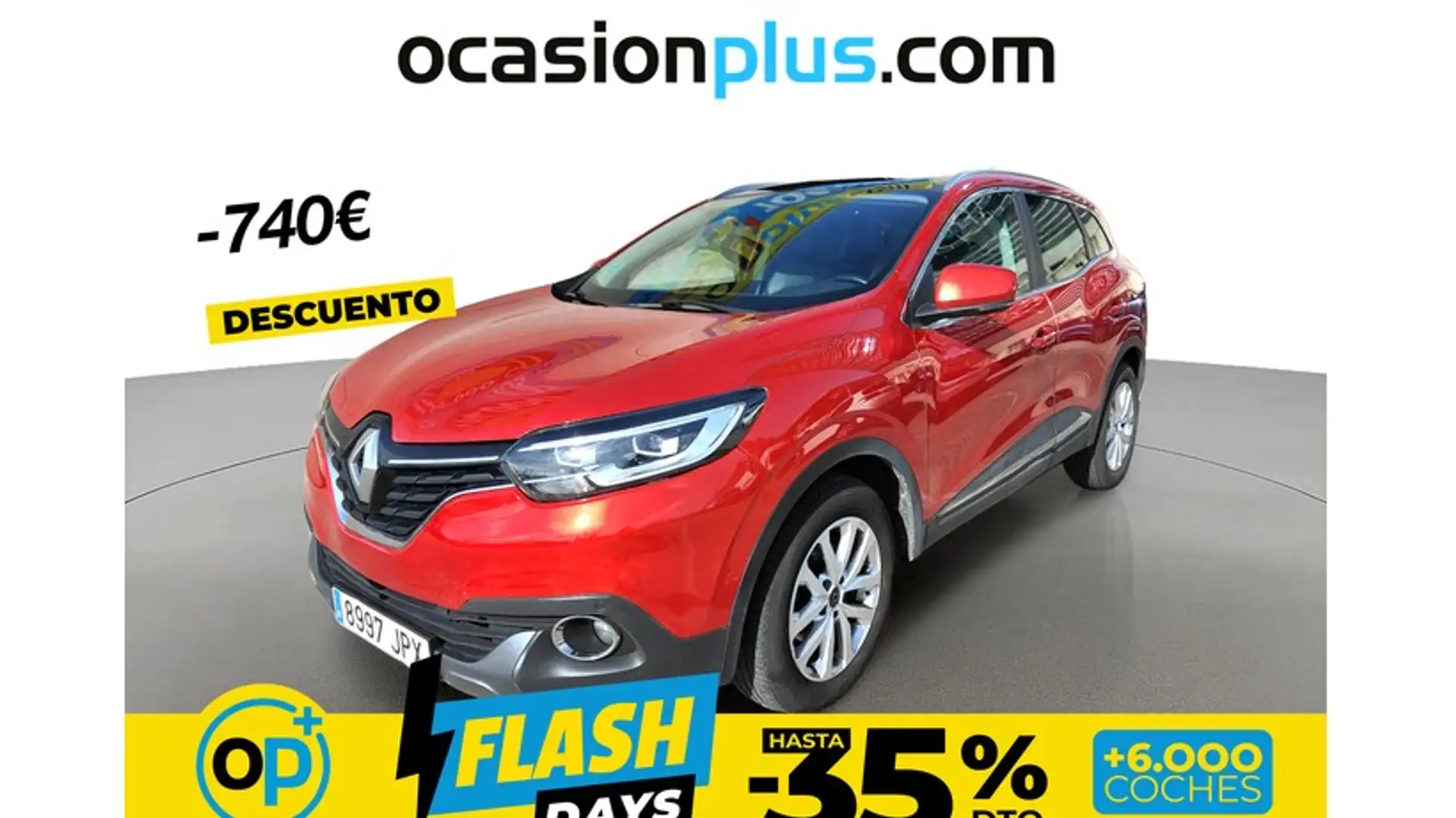 Renault Kadjar 1.2 TCe Energy Zen 97kW Rojo - 1