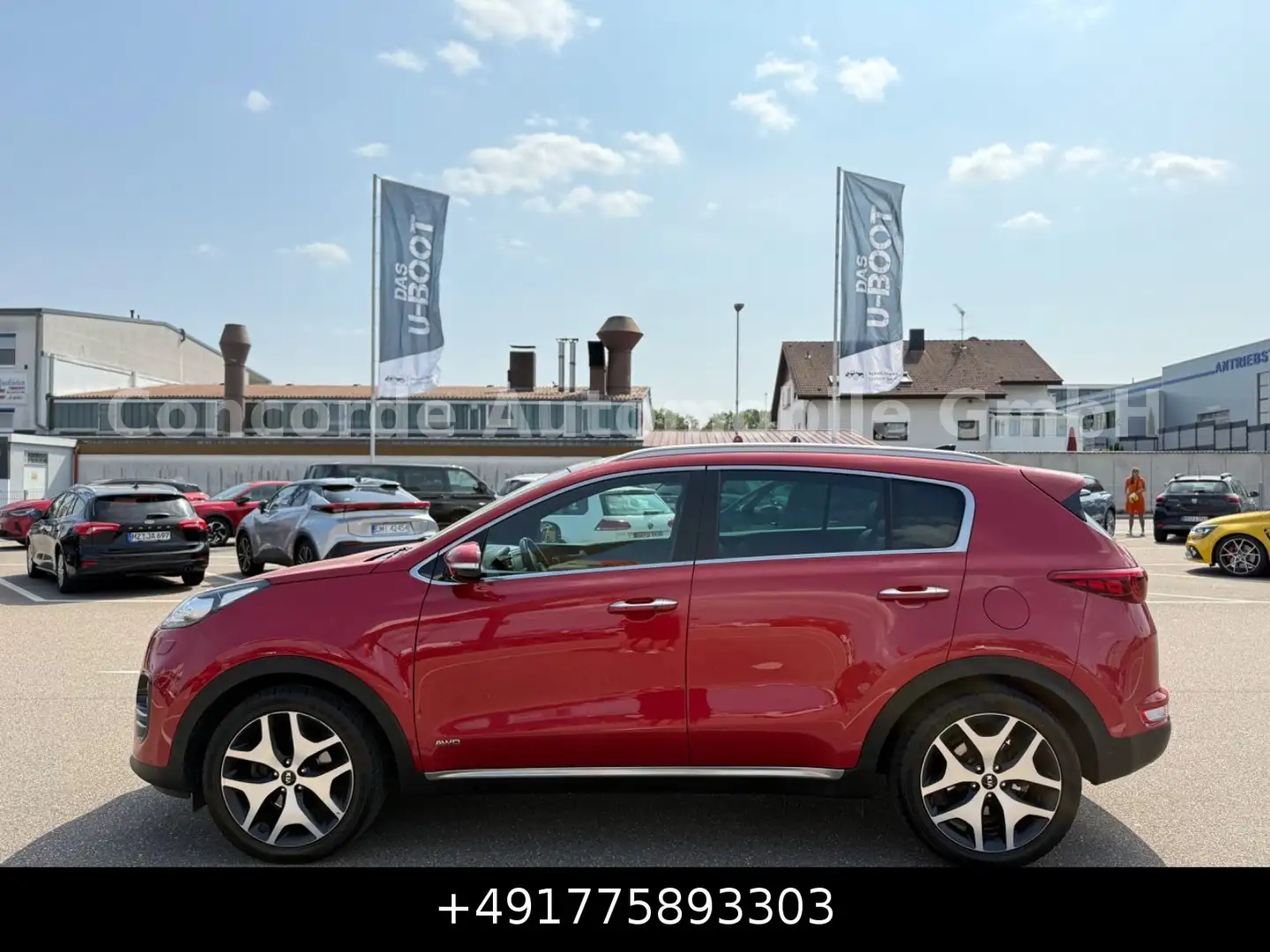 Kia Sportage GT-Line 4WD AHK NAVI Bi-XENON PANORAMA Rot - 2