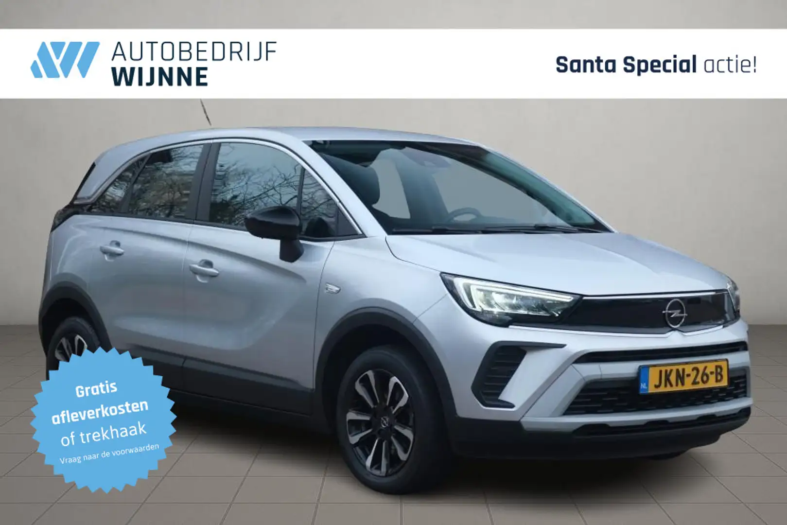 Opel Crossland 1.2 Turbo 110pk Elegance | Navi | App Connect | Cl Argent - 1