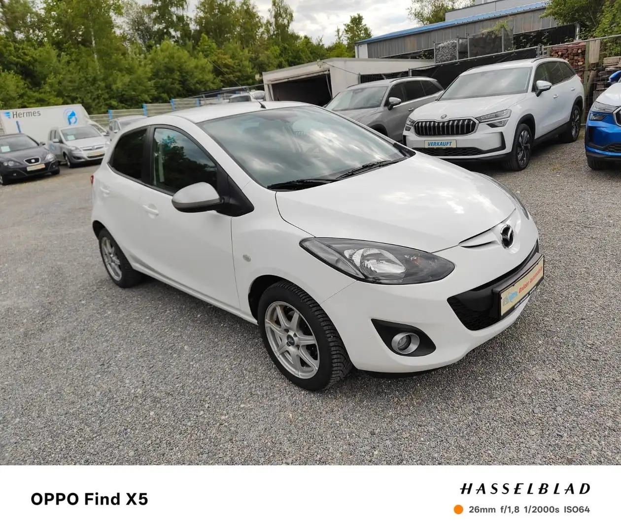 Mazda 2 Lim. 1.3 Sendo*Klima*PDC*Sitzheizung*ALU-F. Blanc - 1