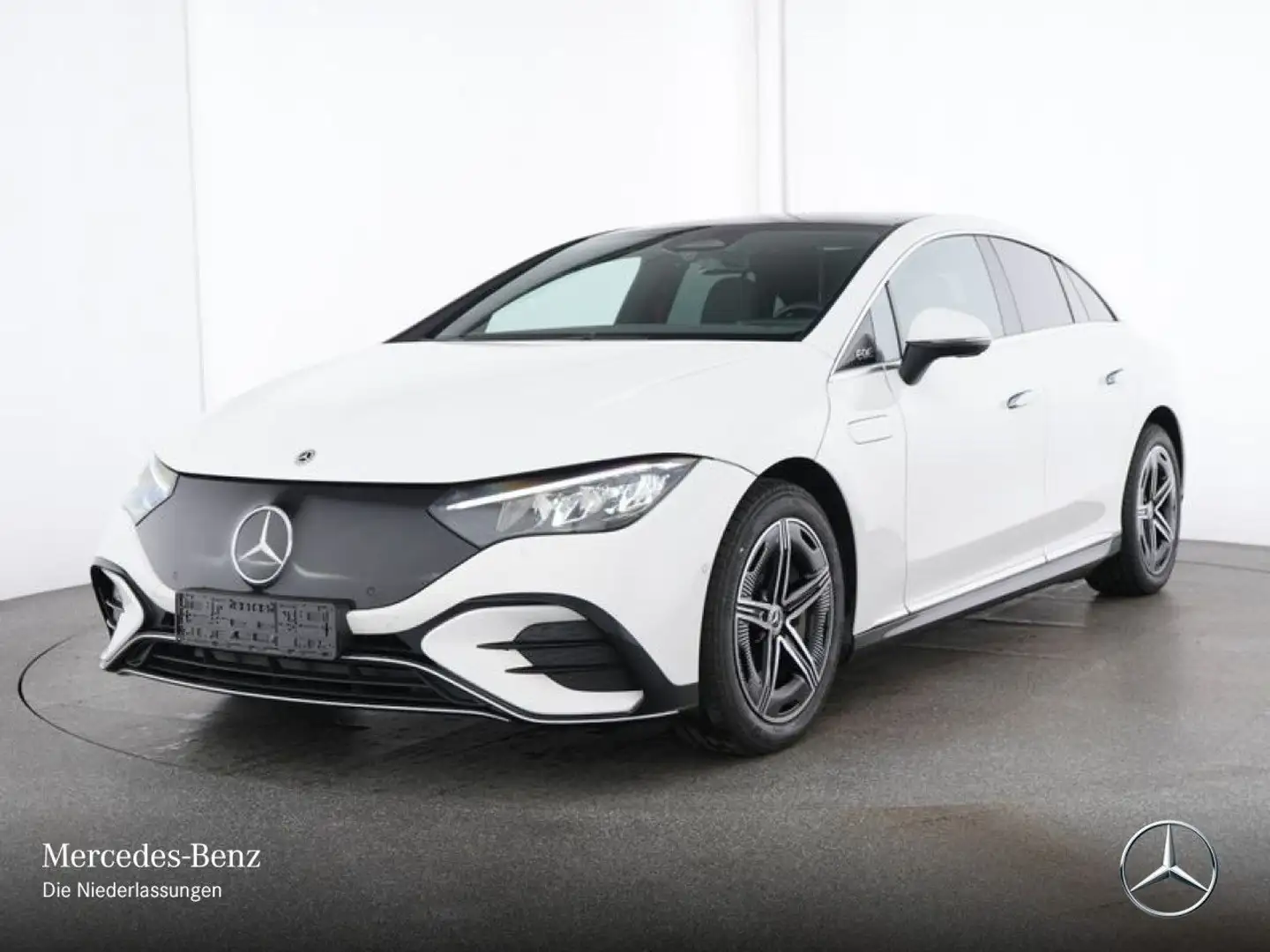 Mercedes-Benz EQE 350 4MATIC AMG Pano Distr. LED Kamera Memory Alb - 2