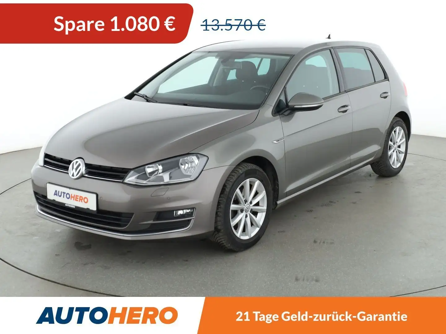 Volkswagen Golf 1.2 TSI Lounge BlueMotion Tech*NAVI*PDC* Grijs - 1