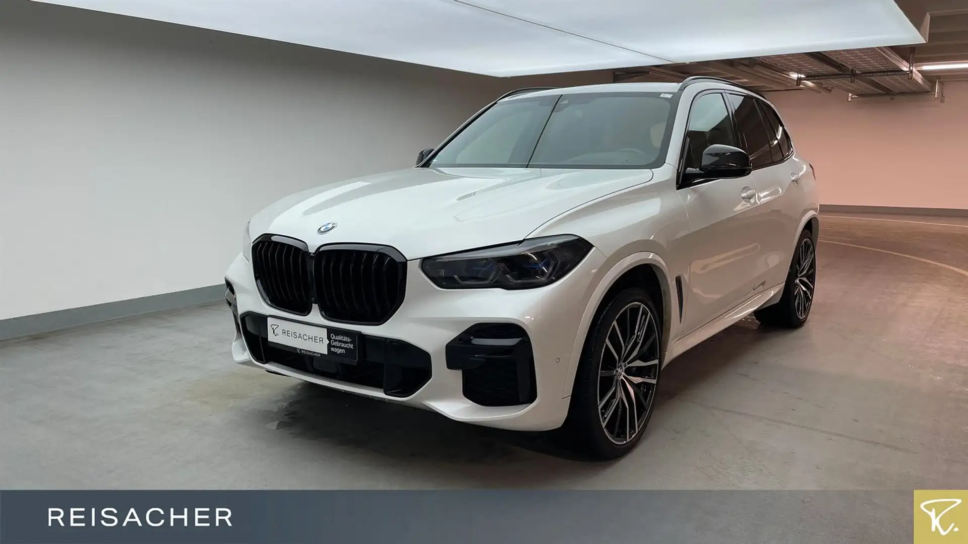 BMW X5 M X5 xDriveM50i SkyLou,AHK,IAL,4xSH,LM22",Massage Weiß - 1