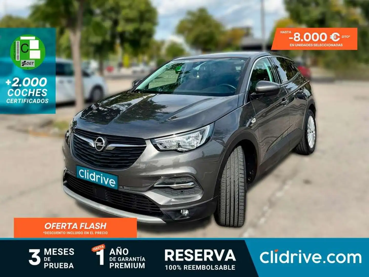 Opel Grandland X 1.6CDTi S&S Excellence 120 Gris - 1
