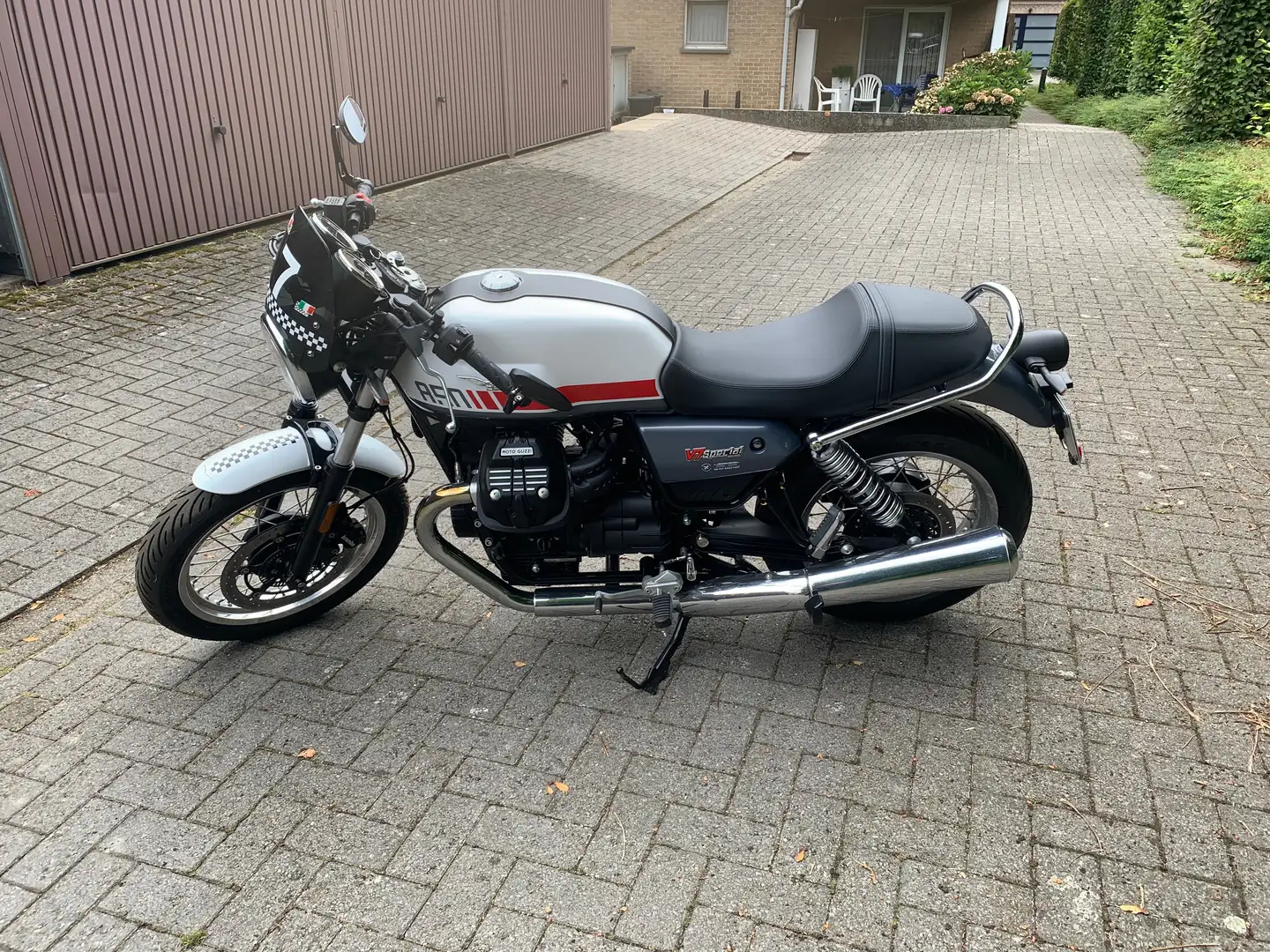 Moto Guzzi V 7 v7  850 cc Blanc - 2