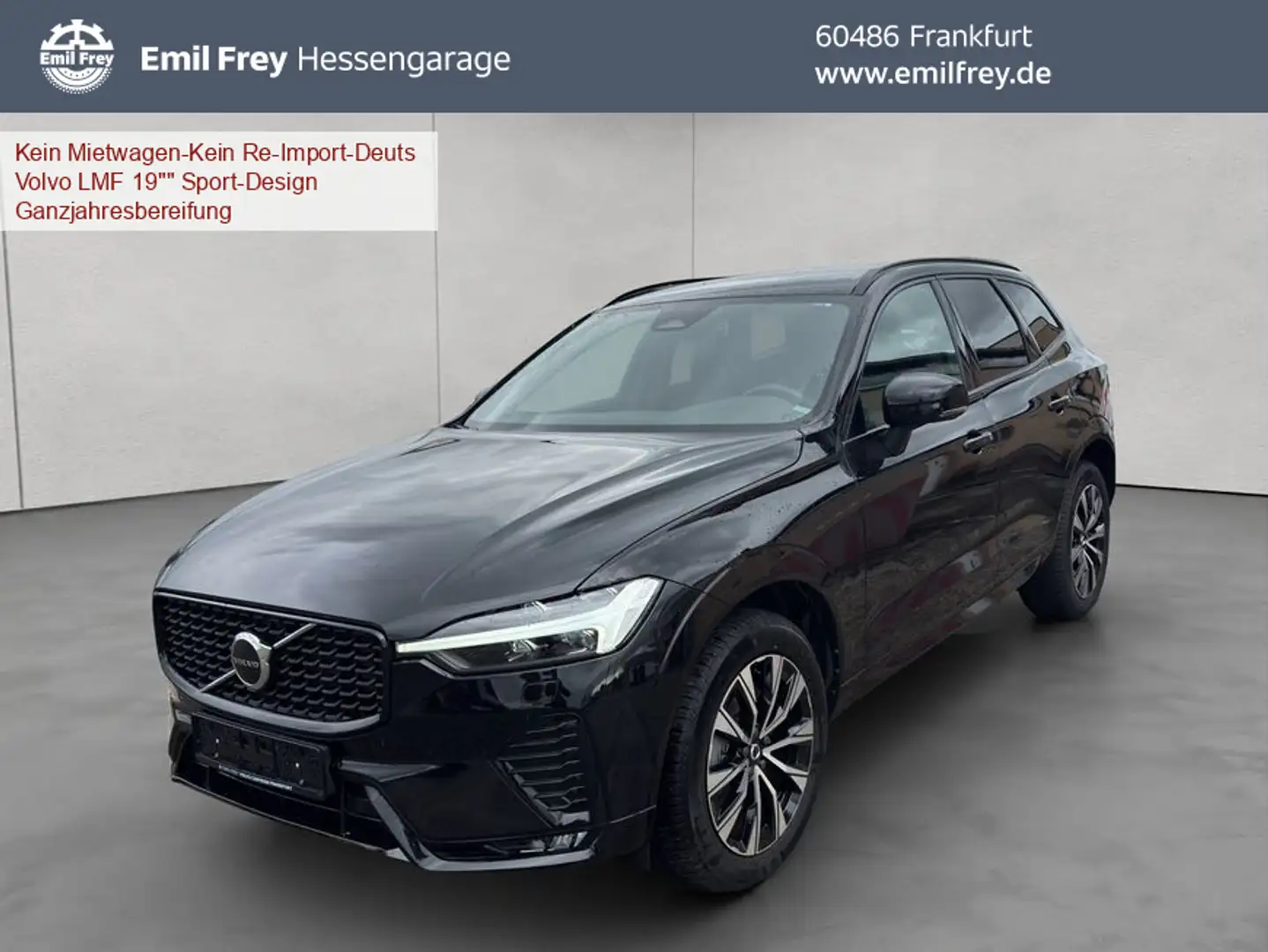 Volvo XC60 XC60 B4 AWD Plus-Dark Aut BLIS ACC Google-Maps Schwarz - 1