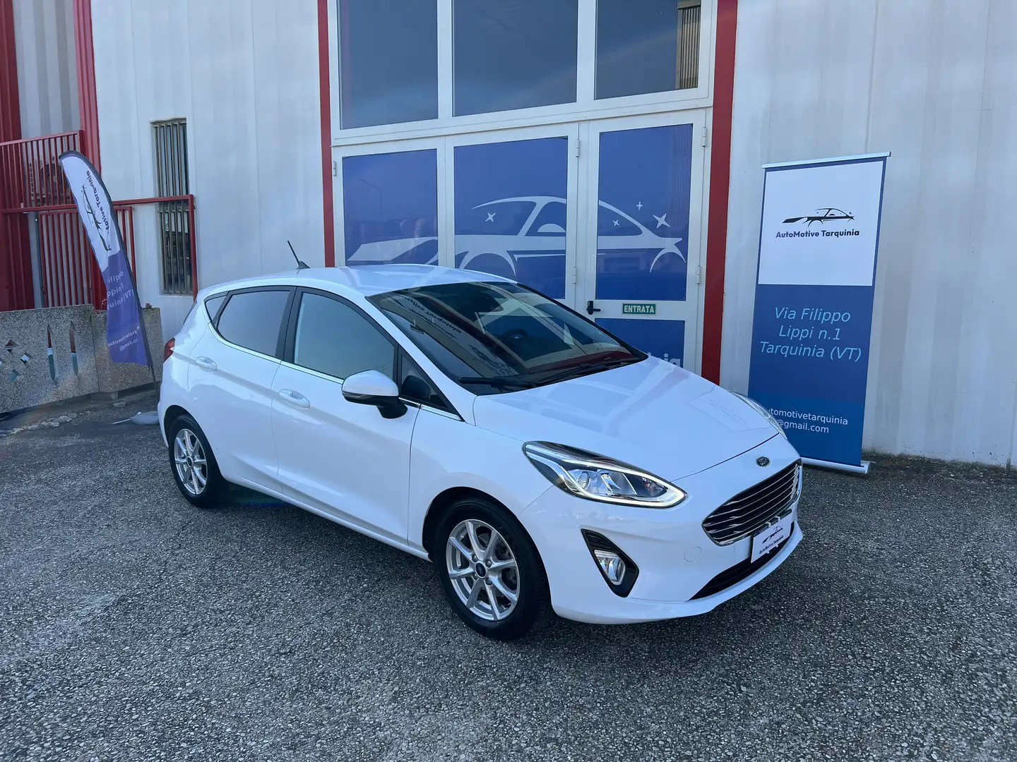 Ford Fiesta 5porte 1.1i GPL TITANIUM-PREZZO REALE Bianco - 2