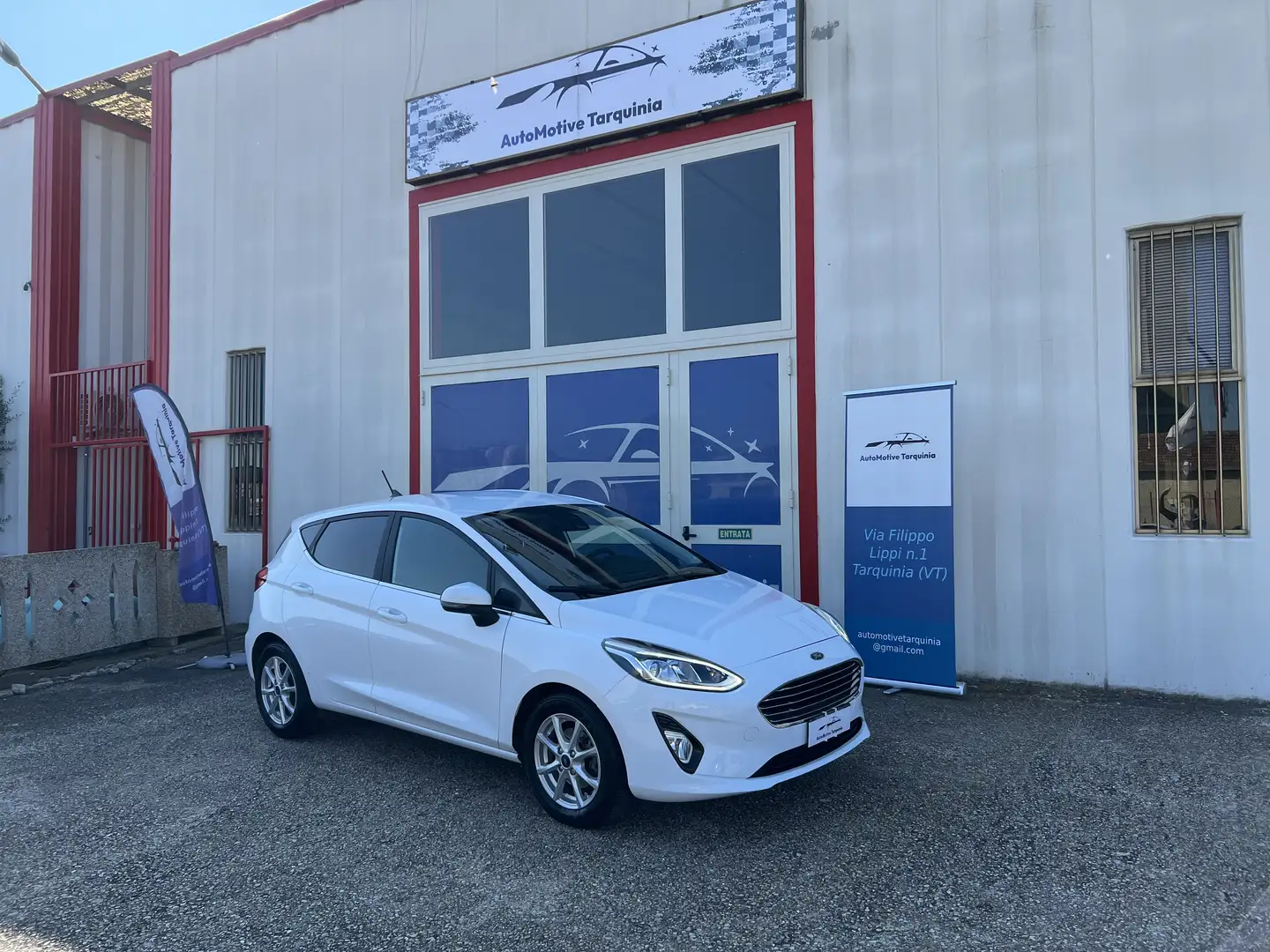 Ford Fiesta 5porte 1.1i GPL TITANIUM-PREZZO REALE Bianco - 1