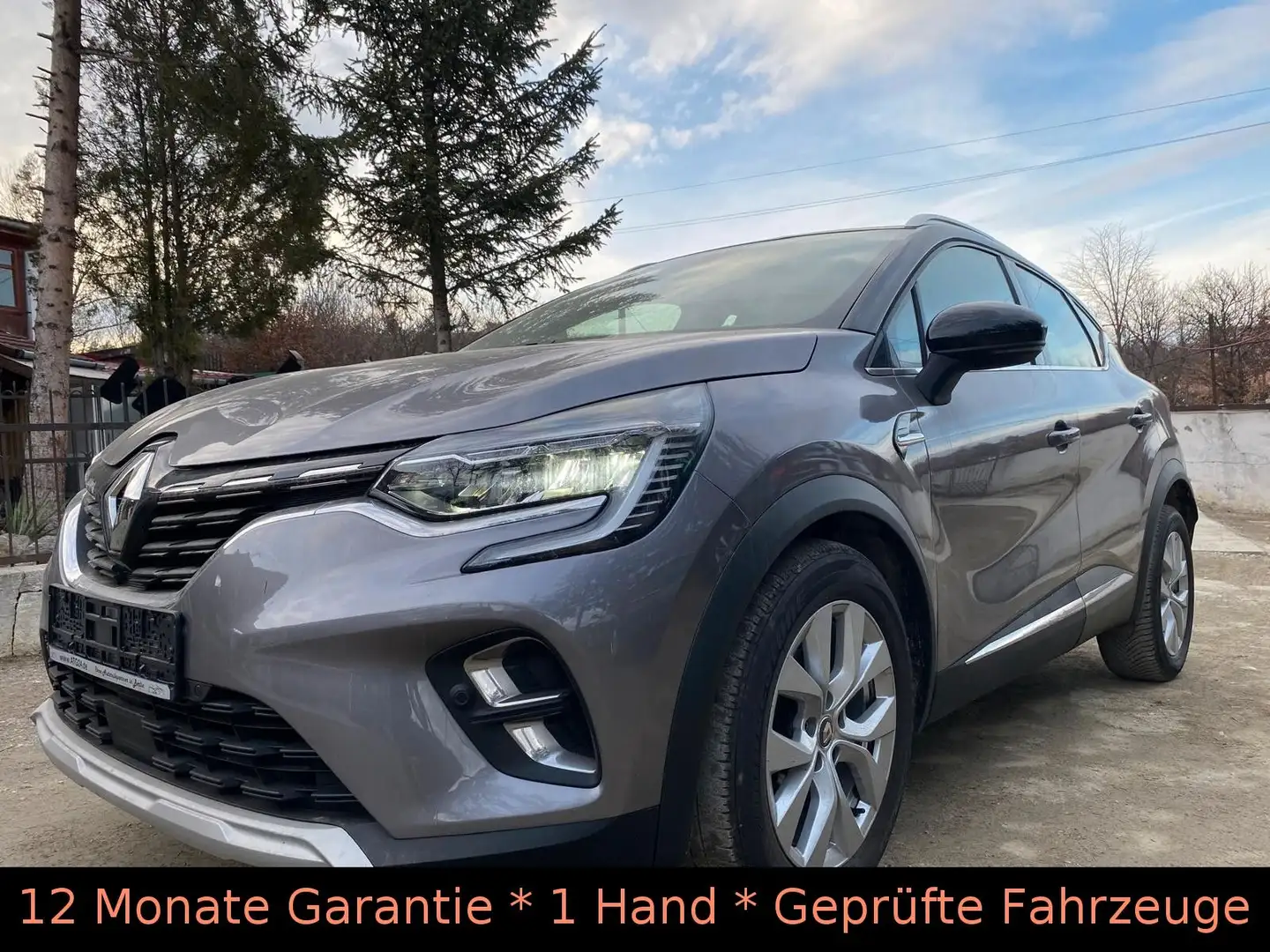 Renault Captur II Intens AUT/LED/CityPaket/DAB+ Gris - 1