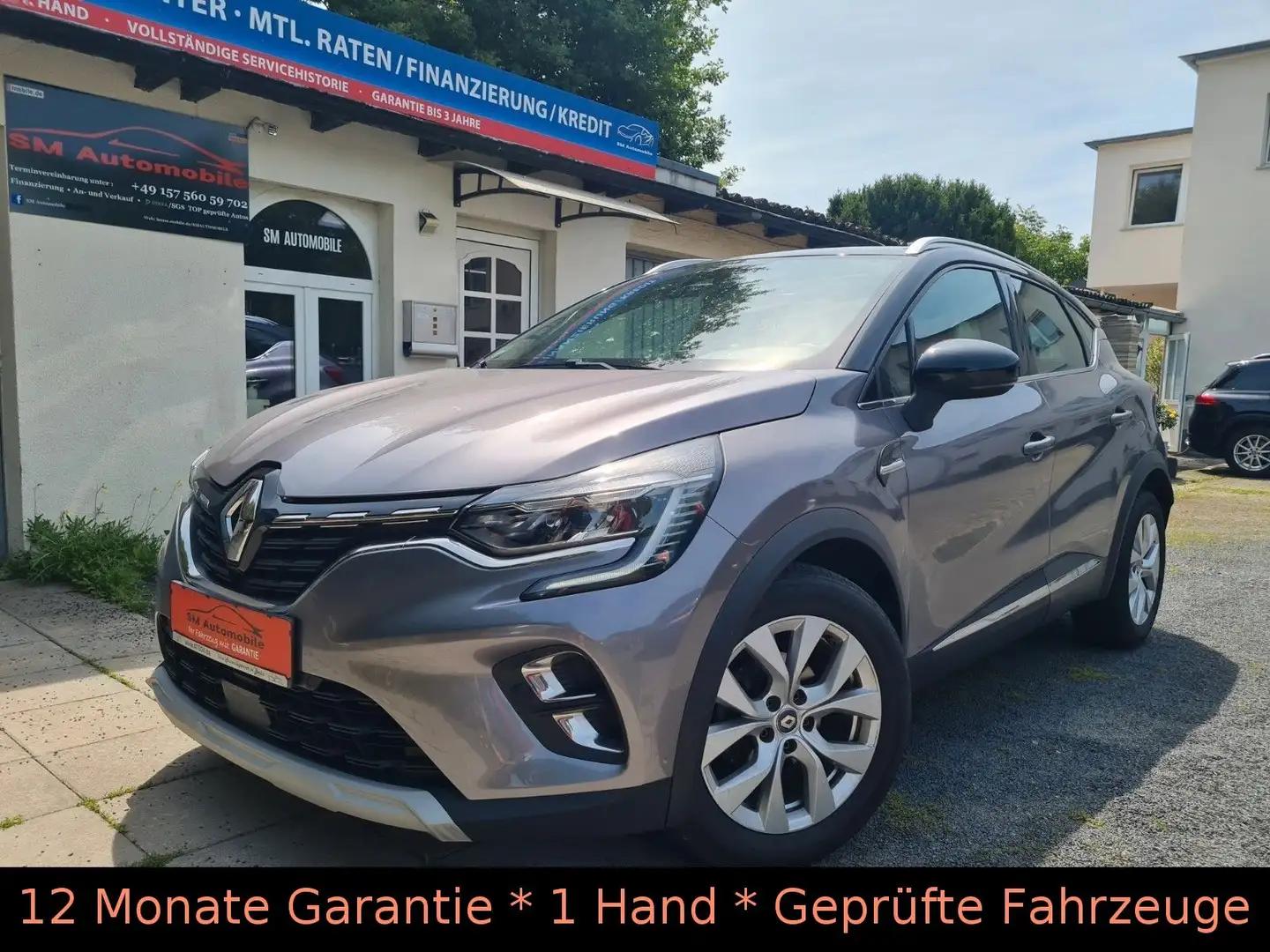 Renault Captur II Intens AUT/LED/CityPaket/DAB+ Gris - 1