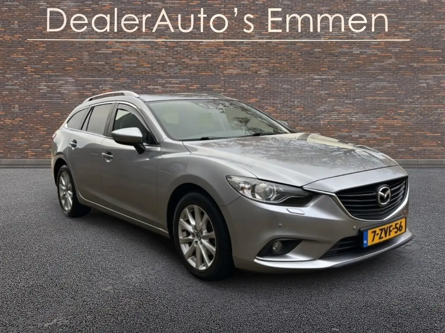 Mazda 6 Sportbreak 2.2D ECC LMV NAVIGATIE CRUISE TREKHAAK Gris - 1