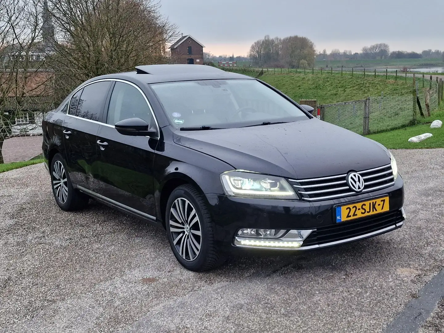 Volkswagen Passat VW Passat 1.4 TSI 2011 Zwart! Nw kett/Pano/Nw dsg! Zwart - 2