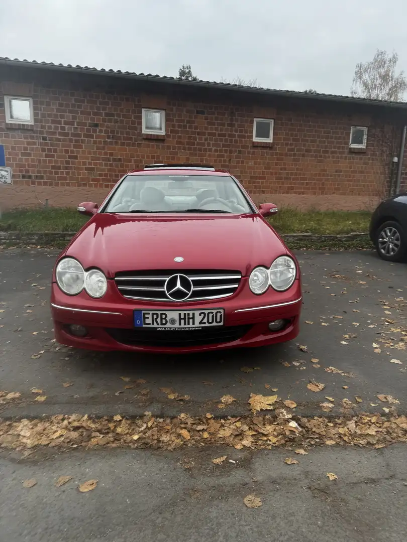 Mercedes-Benz CLK 350 Coupe Rot - 2
