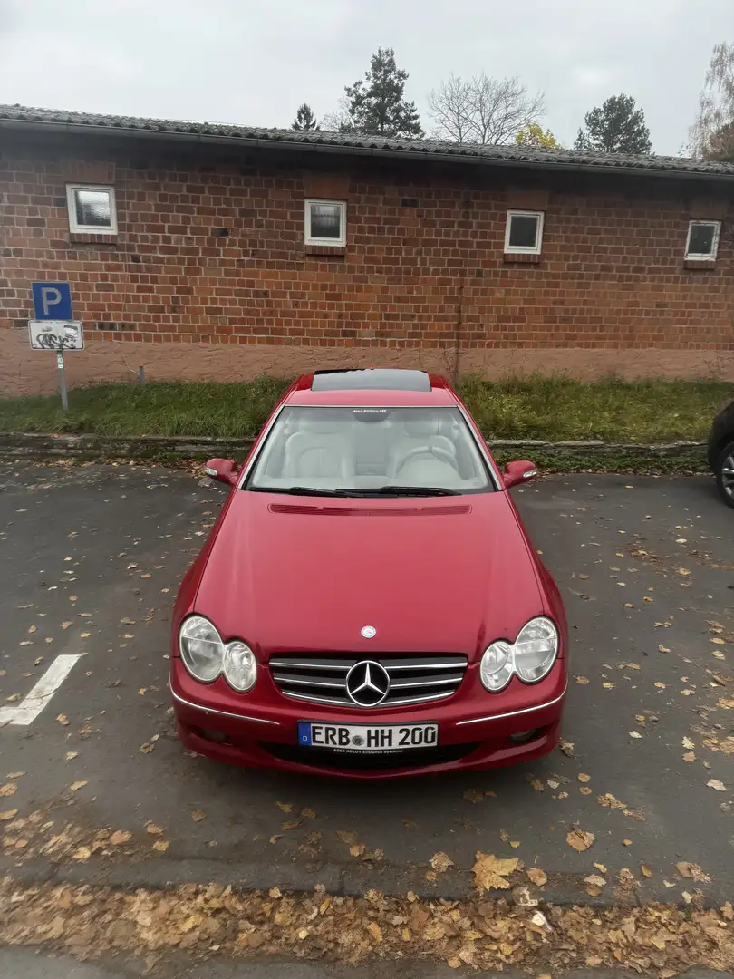 Mercedes-Benz CLK 350 Coupe Rot - 1