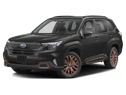 Black 2026 Subaru Forester SUV / Crossover All-Wheel Drive Automatic