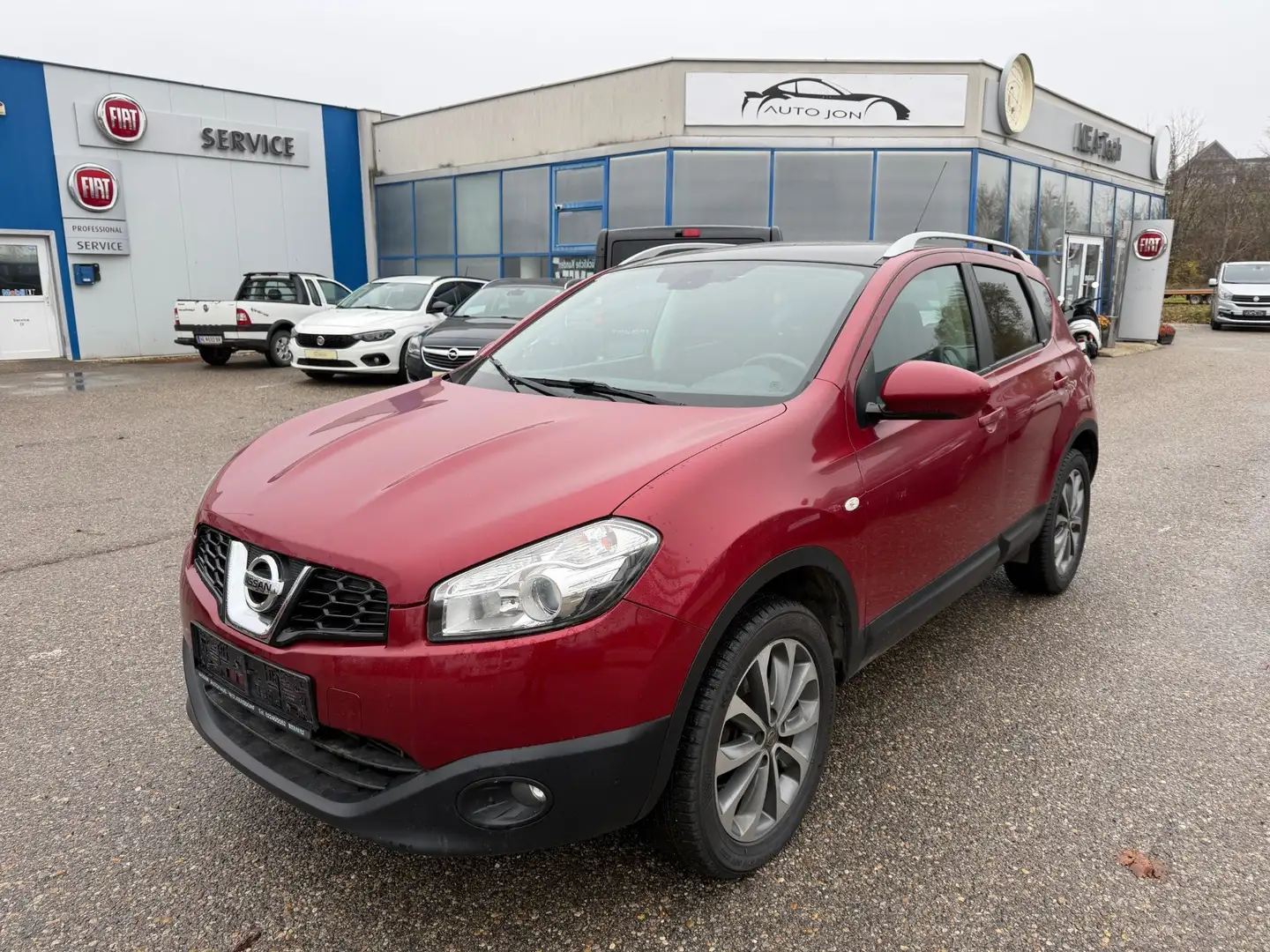 Nissan Qashqai I-Way 4X4, Allrad, 1 Besitz, Pickerl NEU,... Rouge - 1