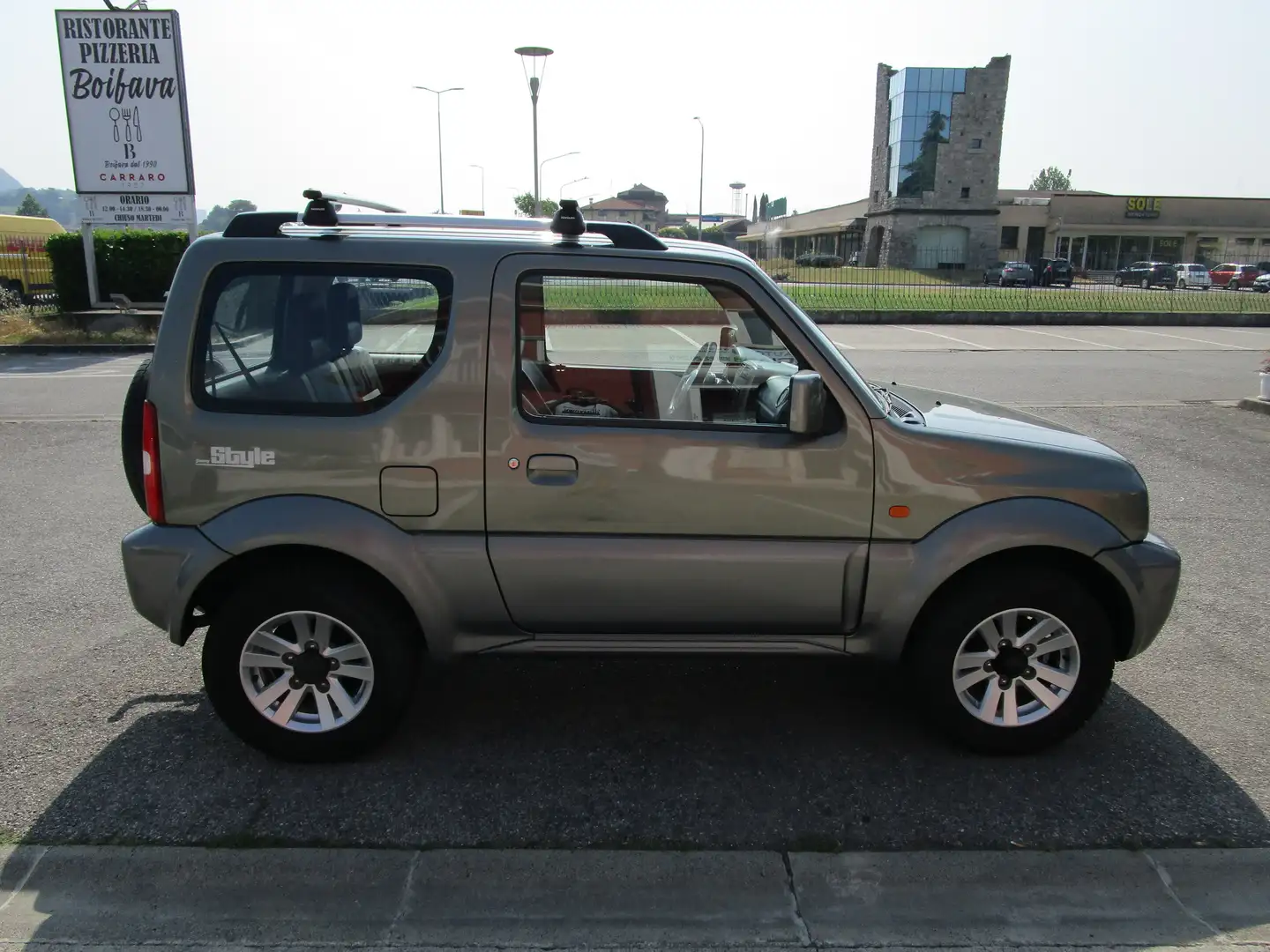 Suzuki Jimny Gancio Traino Clima Portapac Neopat Grigio - 2