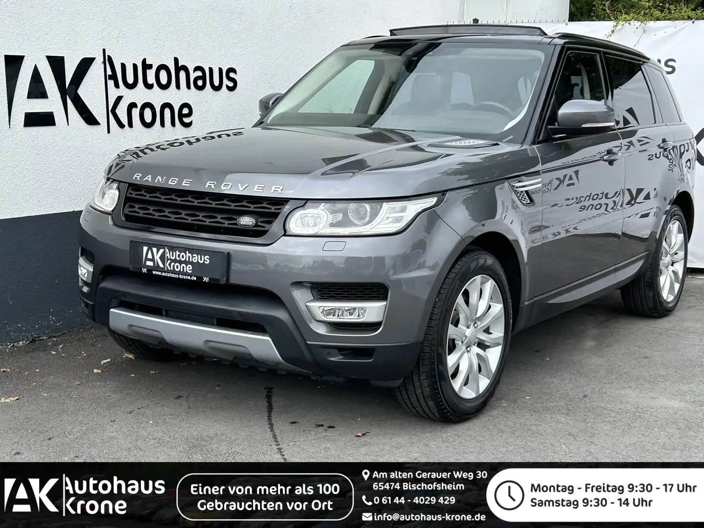 Land Rover Range Rover Sport Sport 2.0 SD4 HSE Navi l PDC l TouchDuoPro l LED Grey - 1