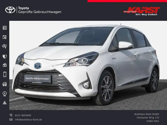 Toyota Yaris 5-TÜRER. 1.5-L Hybrid RFK, Navi
