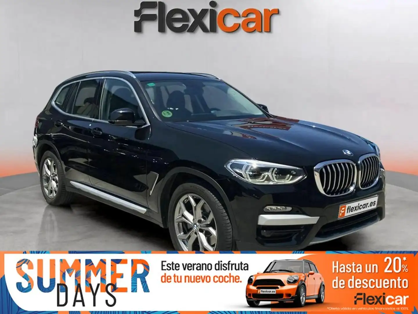 BMW X3 xDrive20d Zwart - 1