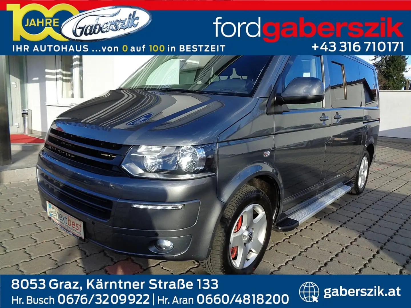 Volkswagen Caravelle Comfortline 2,0 BMT BiTDI 4motion D-P... Grey - 1