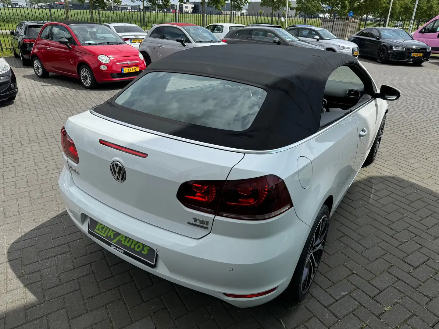 Volkswagen Golf Cabriolet 1.2 TSI BlueMotion * Stoelverwarming * Cruise Cont Wit - 2