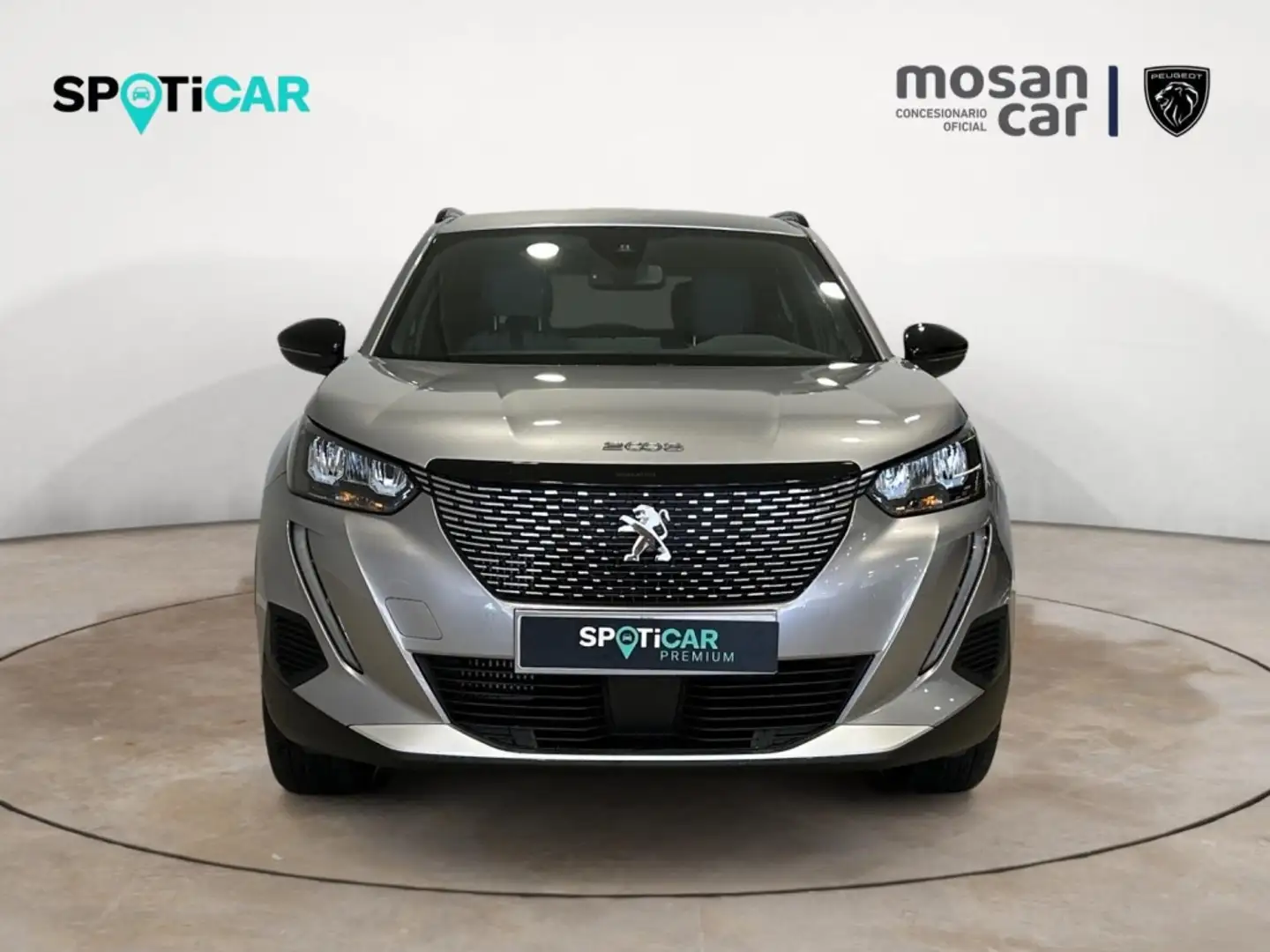 Peugeot 2008 A 1.2 PURETECH 100 ALLURE GPS LL17 RADAR AR Gris - 2