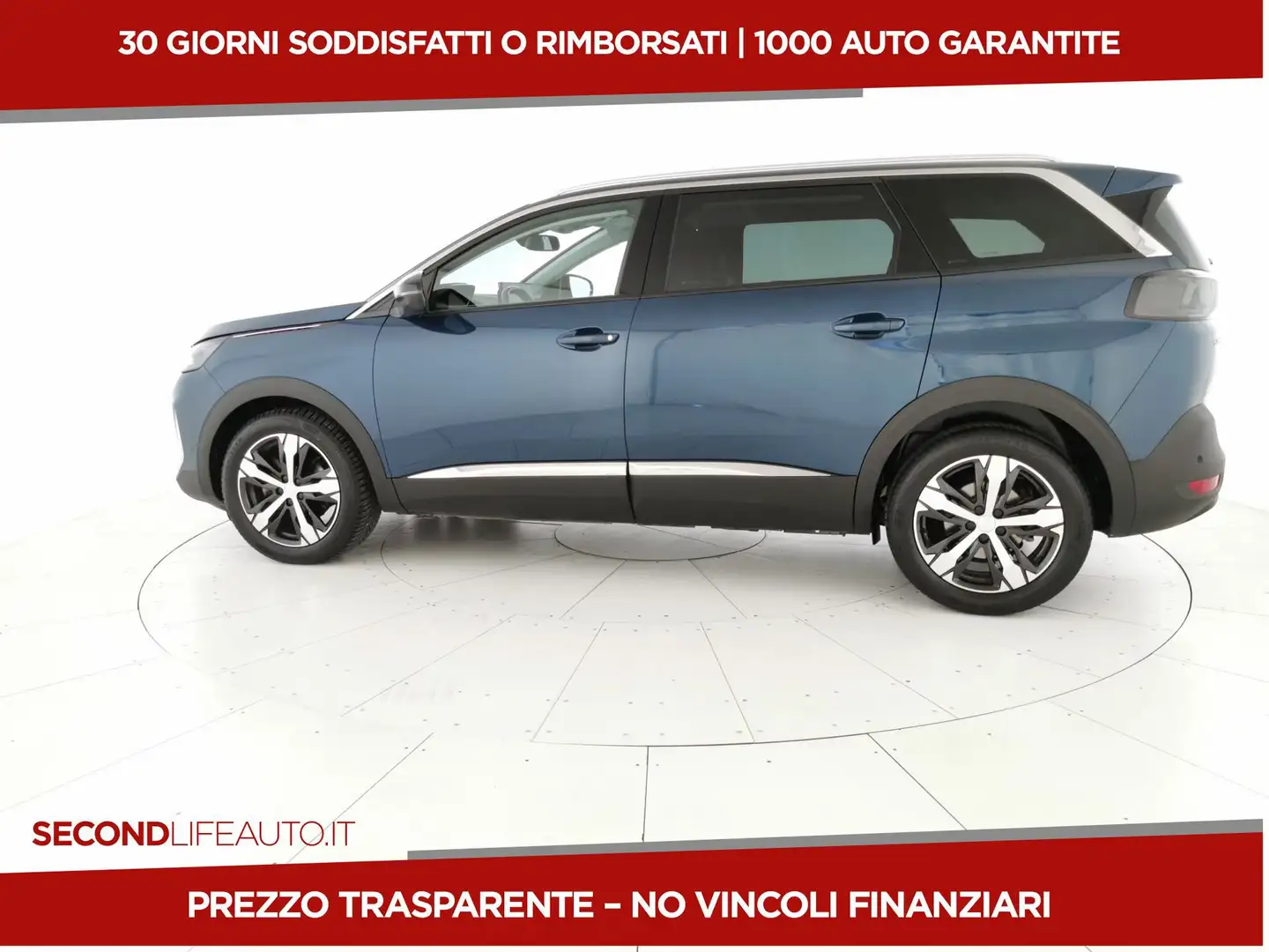 Peugeot 5008 II 2021 1.5 bluehdi Allure Pack s&s 130cv eat8 7 Blu/Azzurro - 2