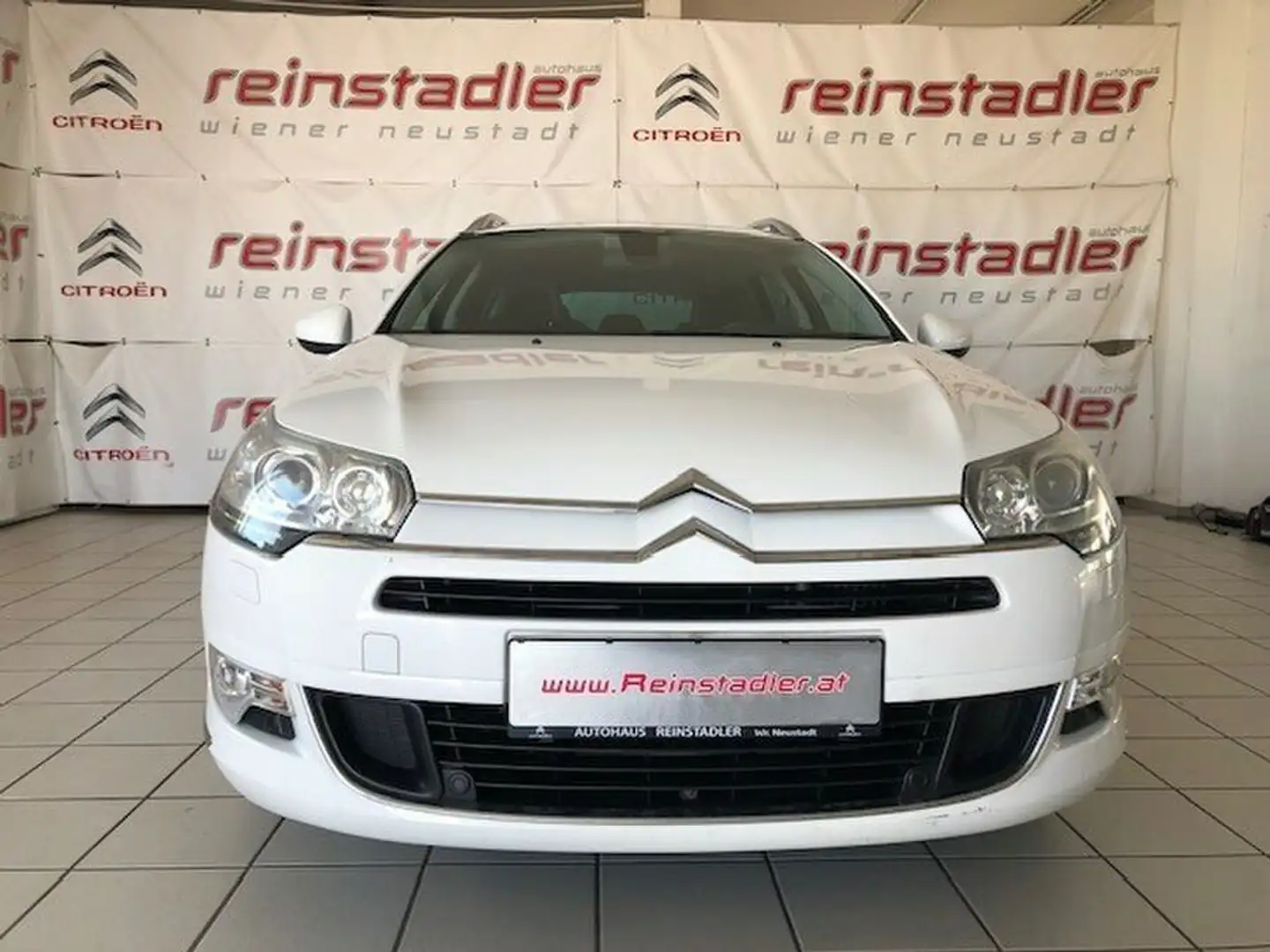 Citroen C5 Exclusive 2,0 HDI Automatik Wit - 2