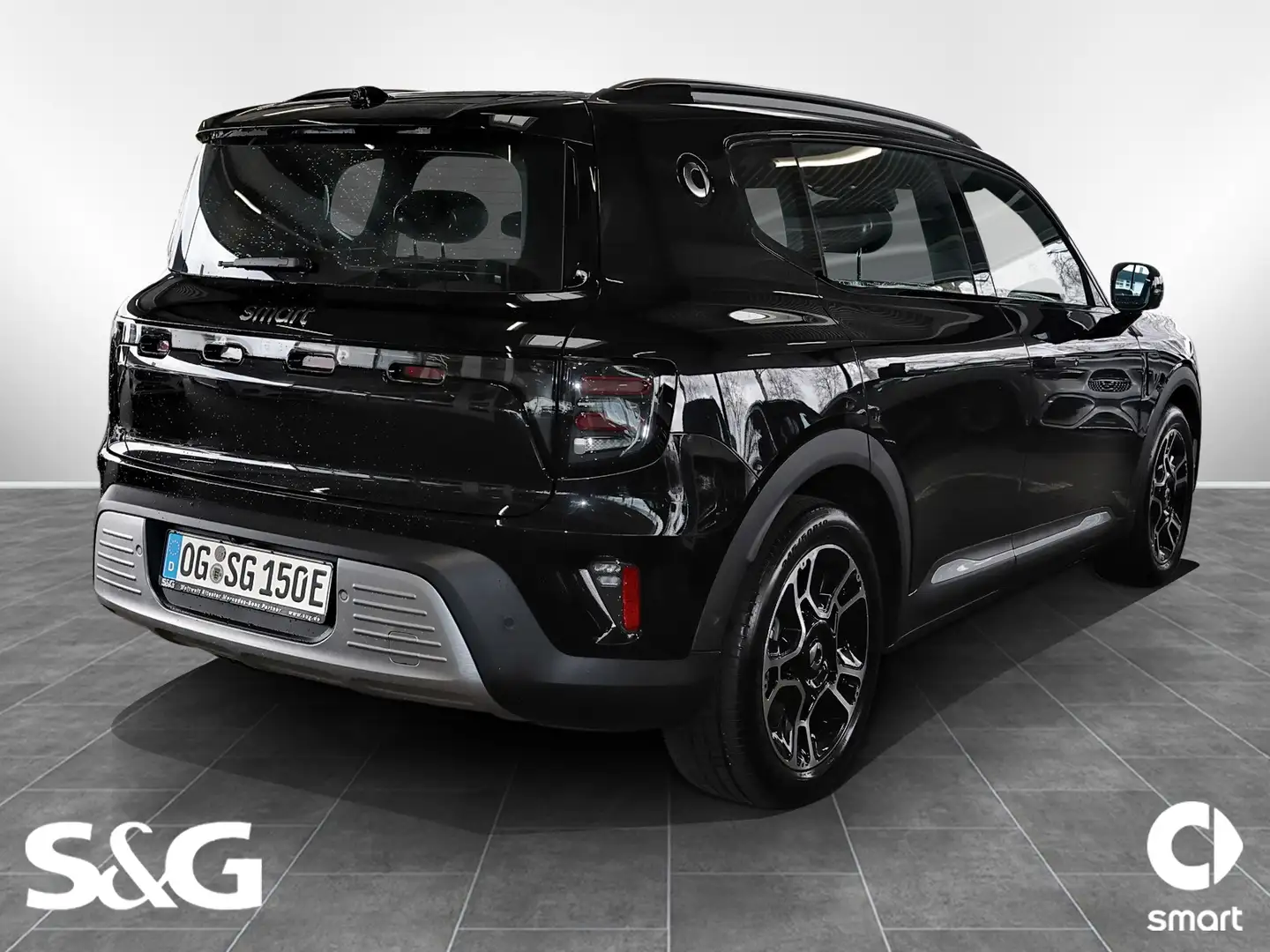 smart #5 Pro 360°+Carplay+LED+Navi+Fahrassistenzpaket Schwarz - 2