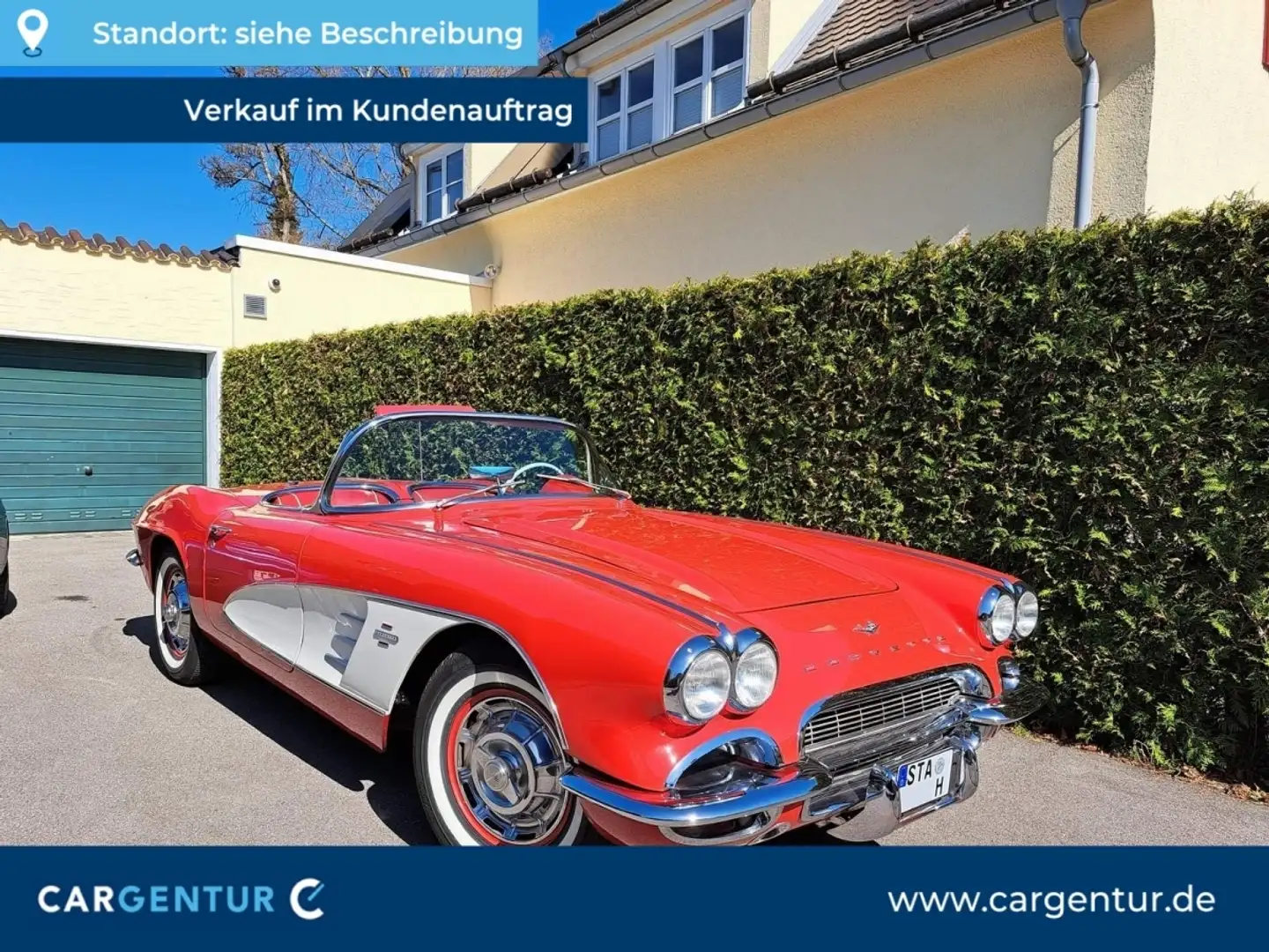 Corvette C1 4 Gang|Motor neu|H-Zulassug|Zustandsnote 2+ Alb - 1