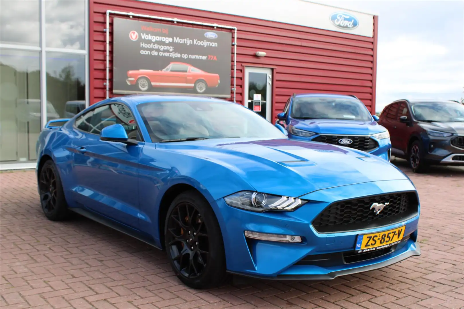 Ford Mustang Fastback 2.3 EcoBoost 290pk Bleu - 2