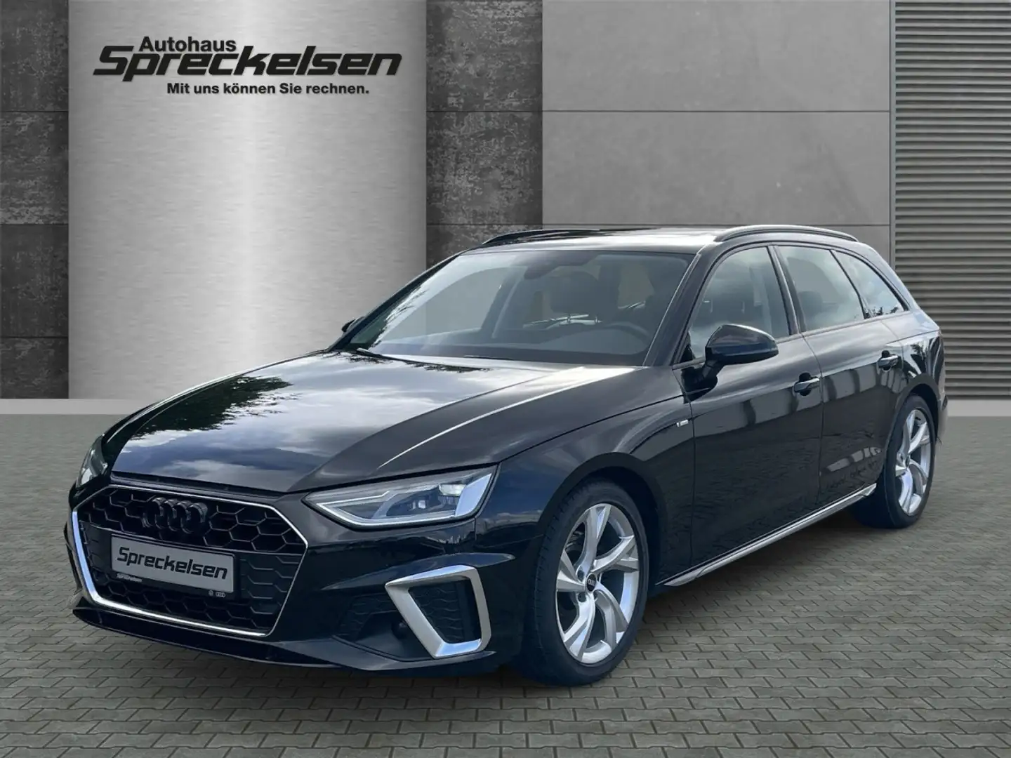 Audi A4 Avant 2.0 TDI++S line++Aut.++Panoramadach++ Klima Negro - 1