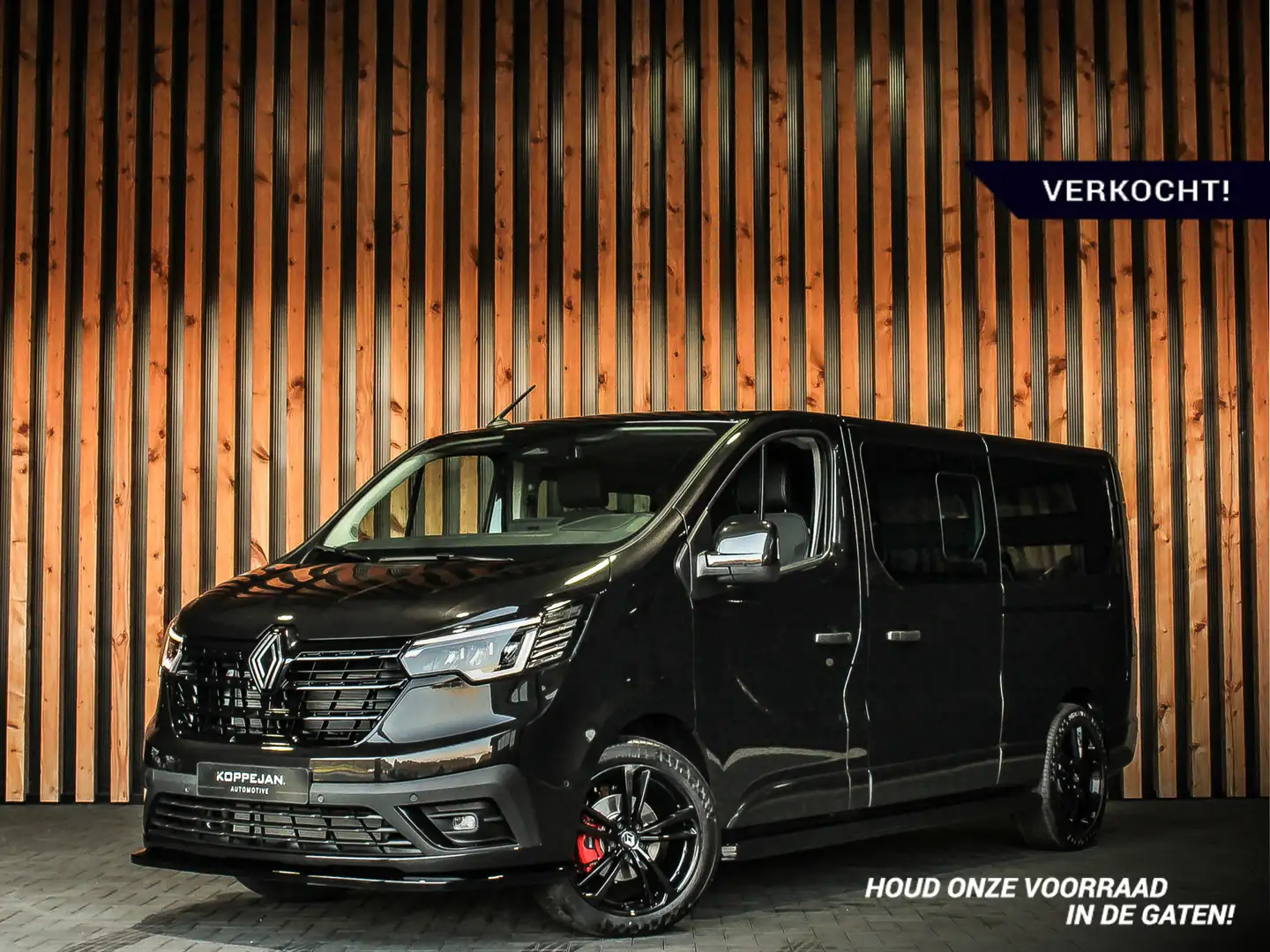 Renault Trafic 2.0 BluedCi 150PK Automaat Extra Dubbele Cabine | Zwart - 2