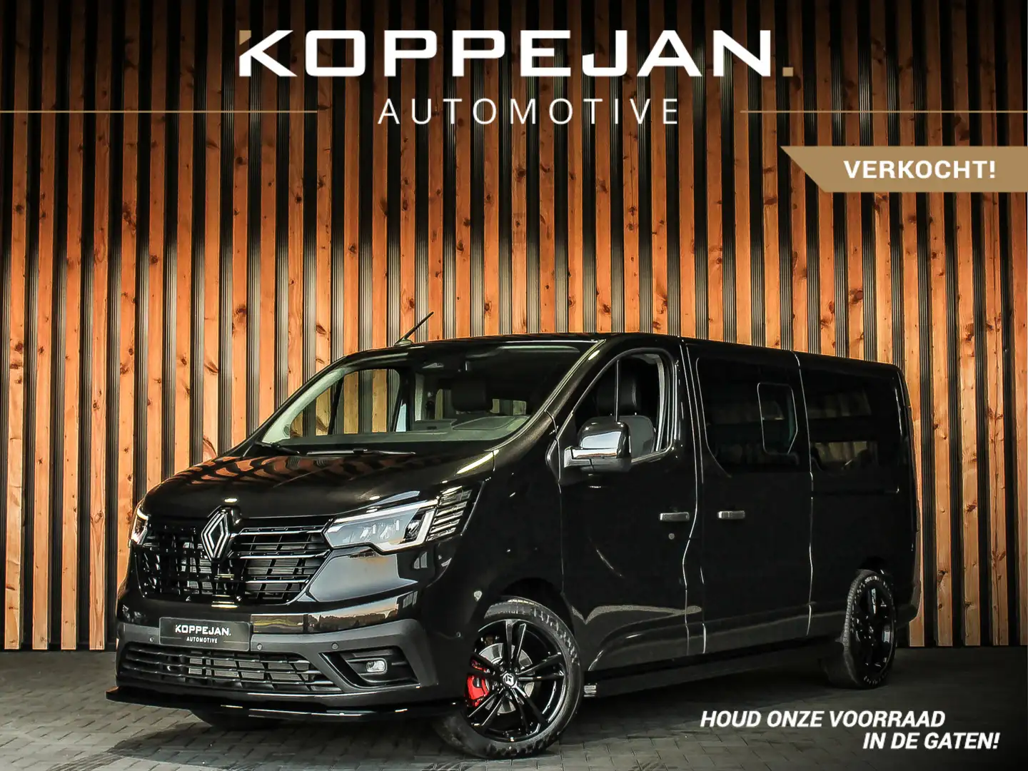 Renault Trafic 2.0 BluedCi 150PK Automaat Extra Dubbele Cabine | Zwart - 1