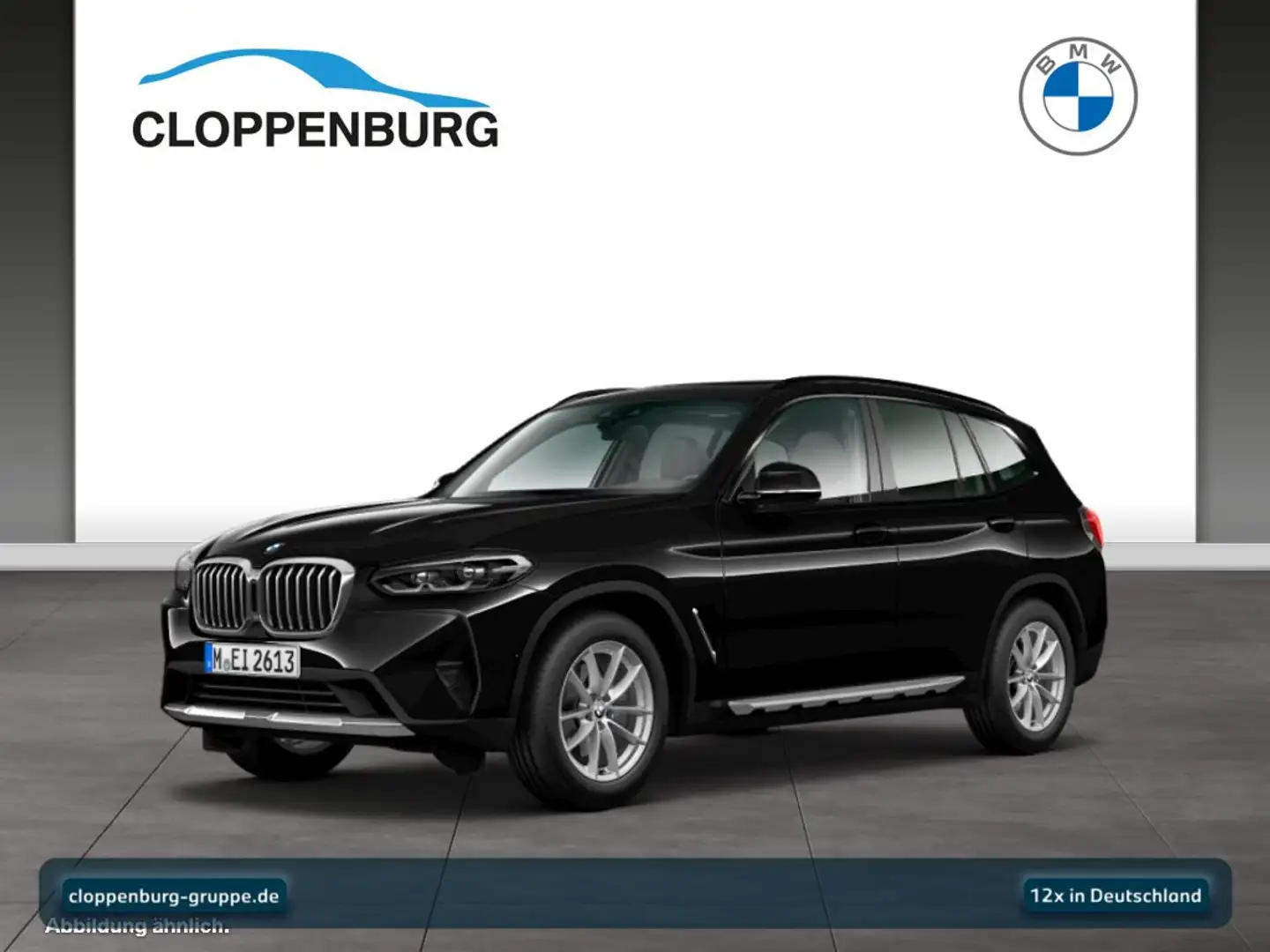 BMW X3 xDrive20i ZA Navi+Pano+SHZ+HiFi+Klimaaut.+LED Schwarz - 1