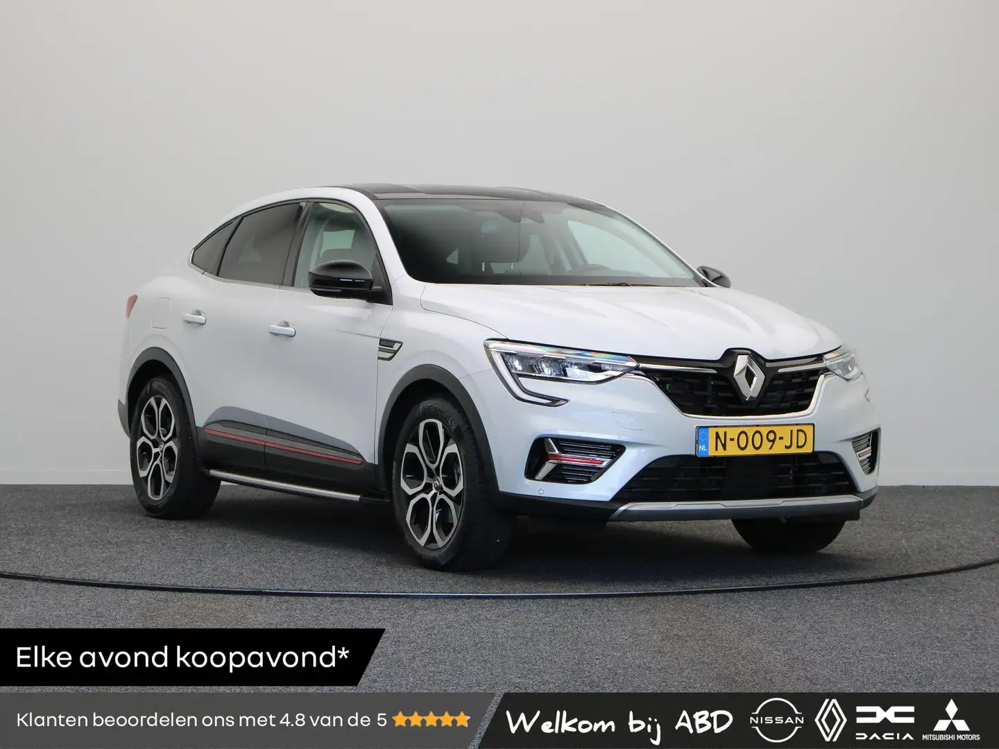 Renault Arkana E-Tech Hybrid 145pk Intens | Trekhaak | Achterspoi Wit - 1