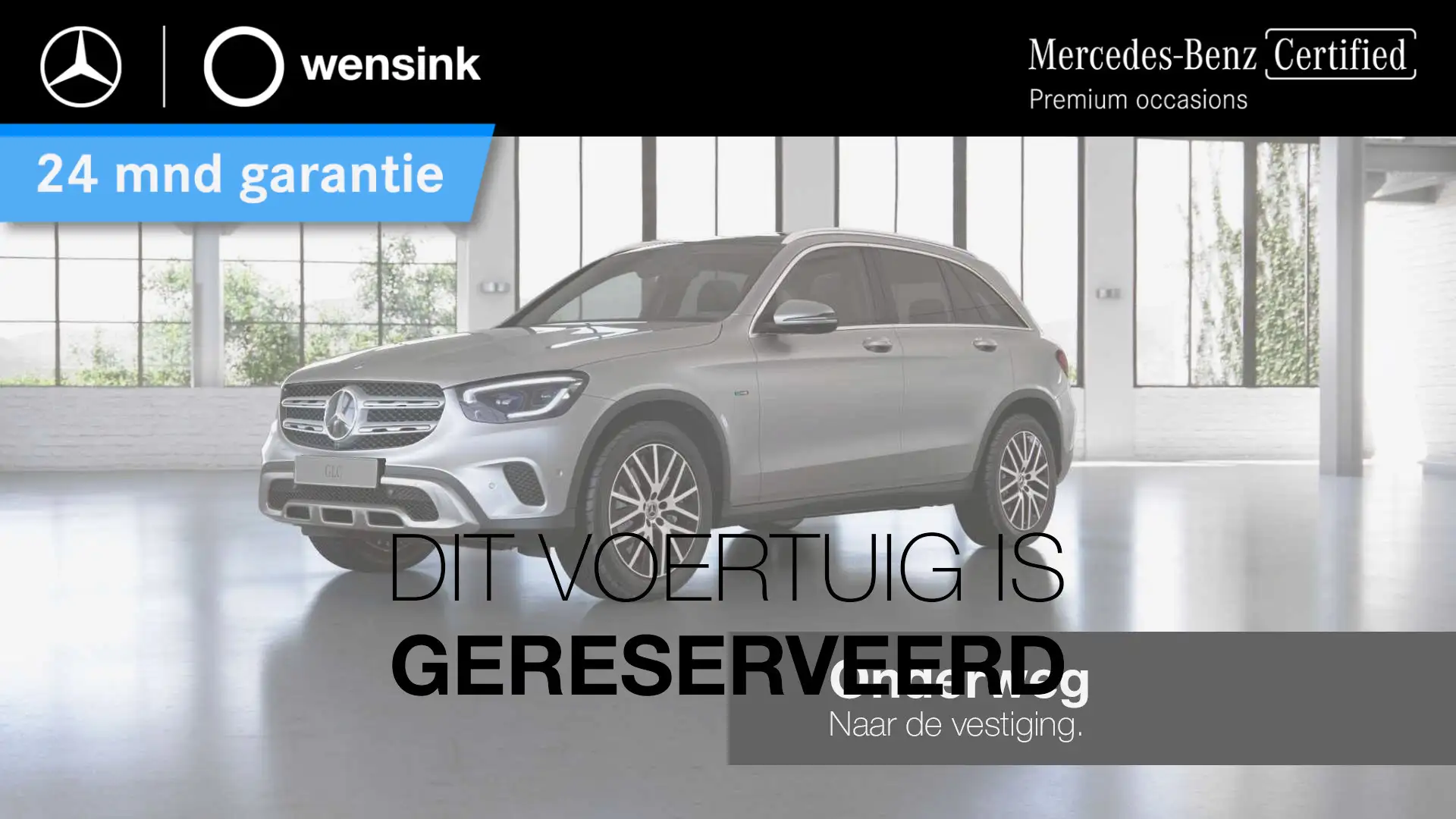 Mercedes-Benz GLC 300 300e 4MATIC Business Solution Luxury | Panoramadak Grijs - 1