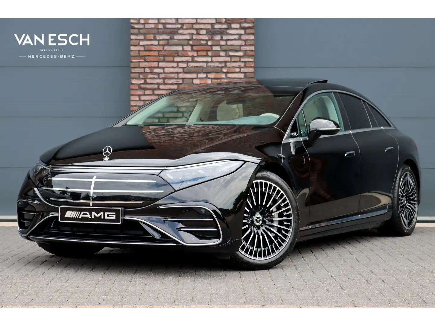 Mercedes-Benz EQS 450+ AMG Exclusive Line 118 kWh | Facelift | ex bt Zwart - 1