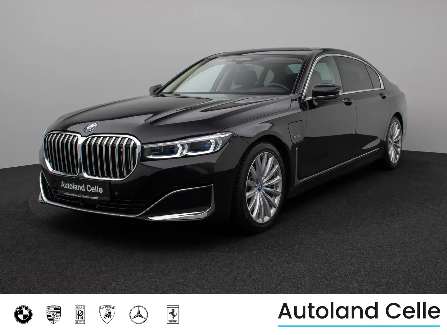 BMW 745 Le xD HUD H K Massage FOND Executive NightV. Noir - 1