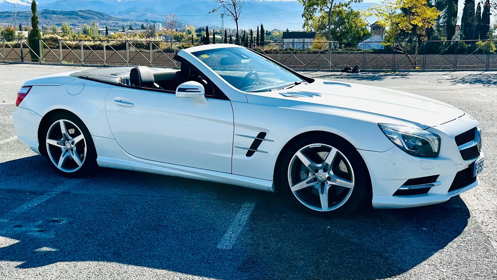 Mercedes-Benz SL 500 AMG Blanc - 1