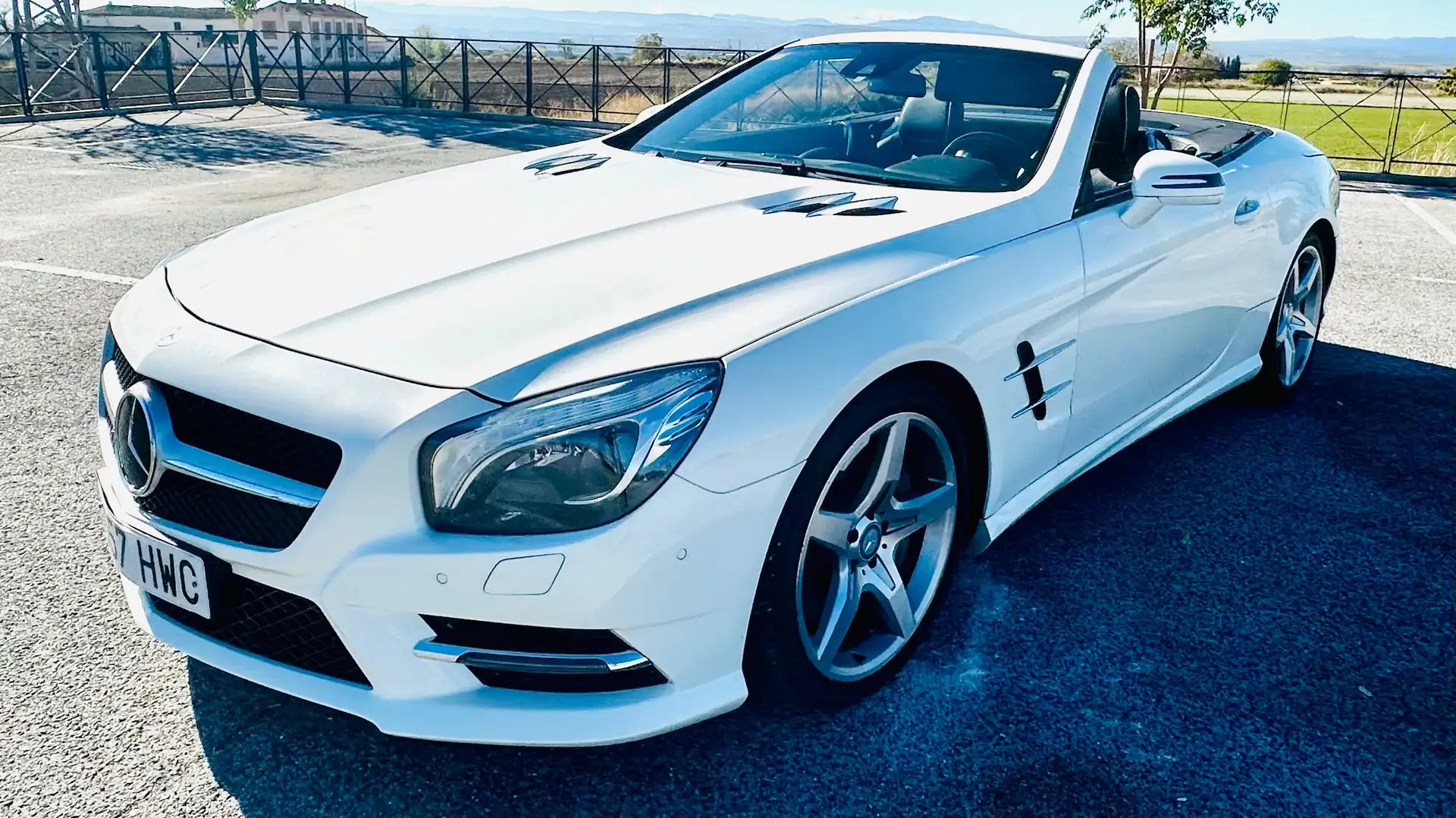 Mercedes-Benz SL 500 AMG Blanc - 2