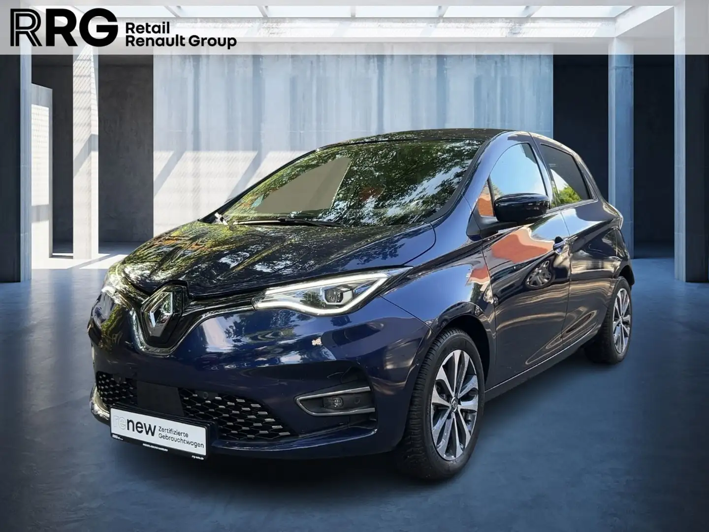 Renault ZOE E-Tech 100% el. INTENS Batteriekauf R135 Z.E. 50 C Blau - 1