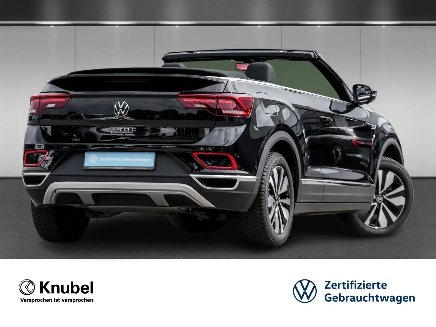 Volkswagen T-Roc Cabriolet MOVE 1.5 TSI LED+ Navi Standhzg. ACC ... Schwarz - 2