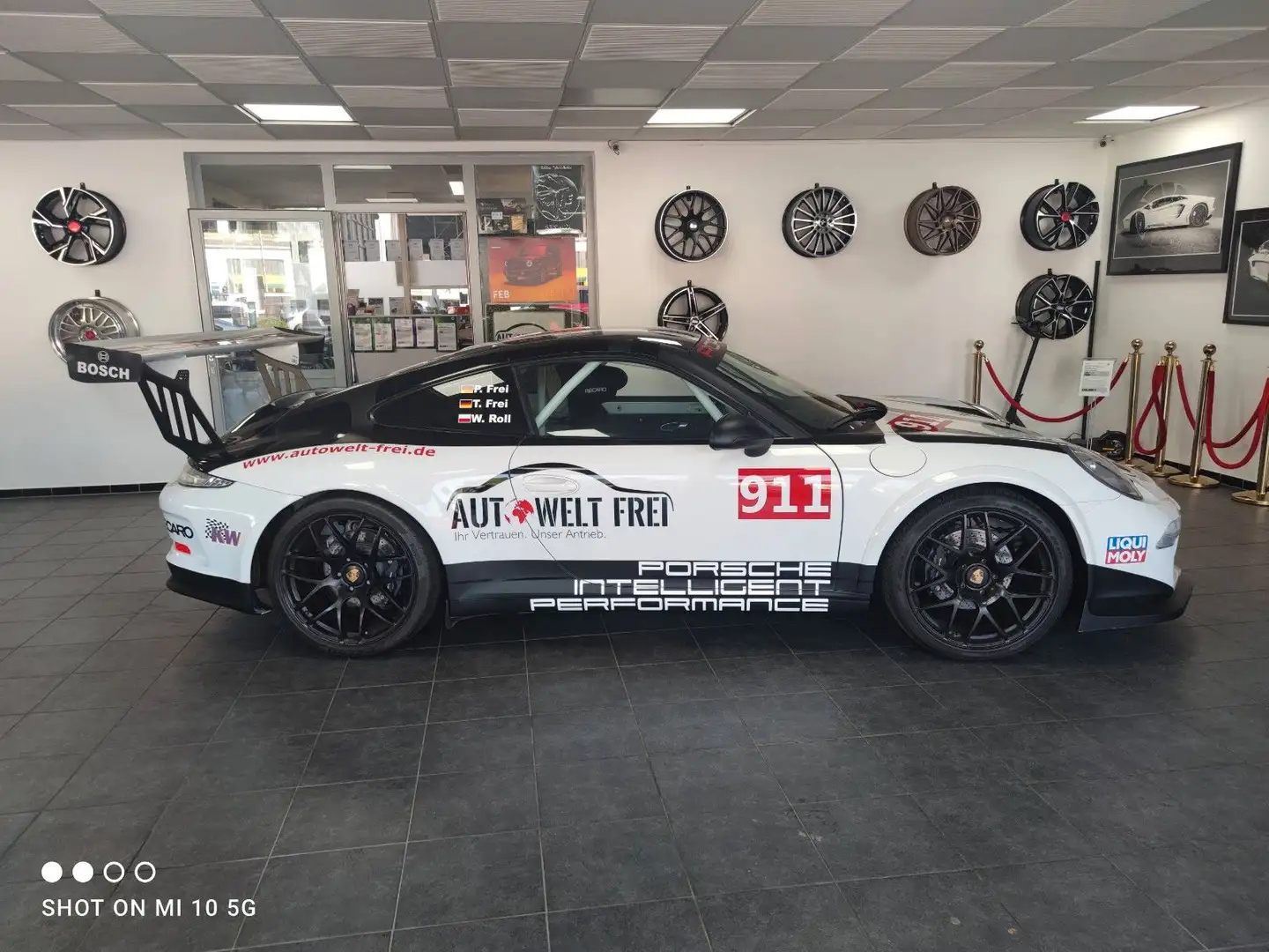Porsche 991 911 Carrera GT Cup Rennwagen *Straßenzulassung* Weiß - 2