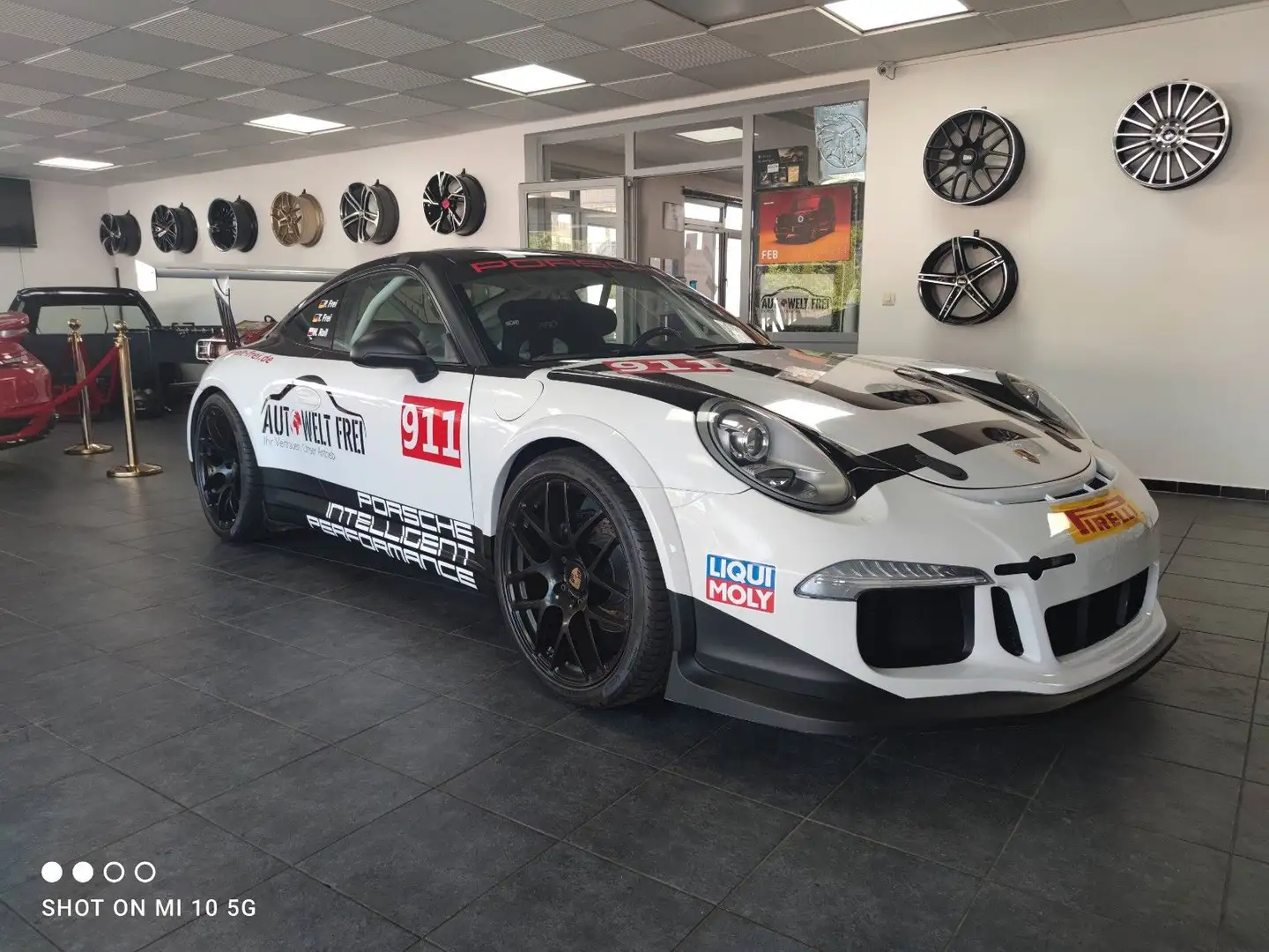 Porsche 991 911 Carrera GT Cup Rennwagen *Straßenzulassung* Weiß - 1