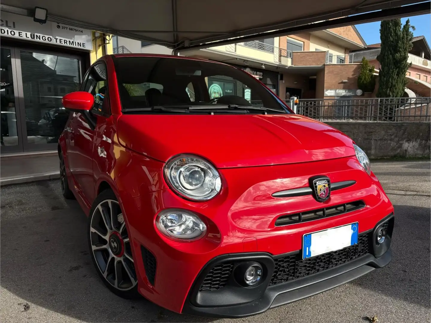 Abarth 500 500/595 1.4 16v t. t-jet Custom 135cv E6 Rouge - 2